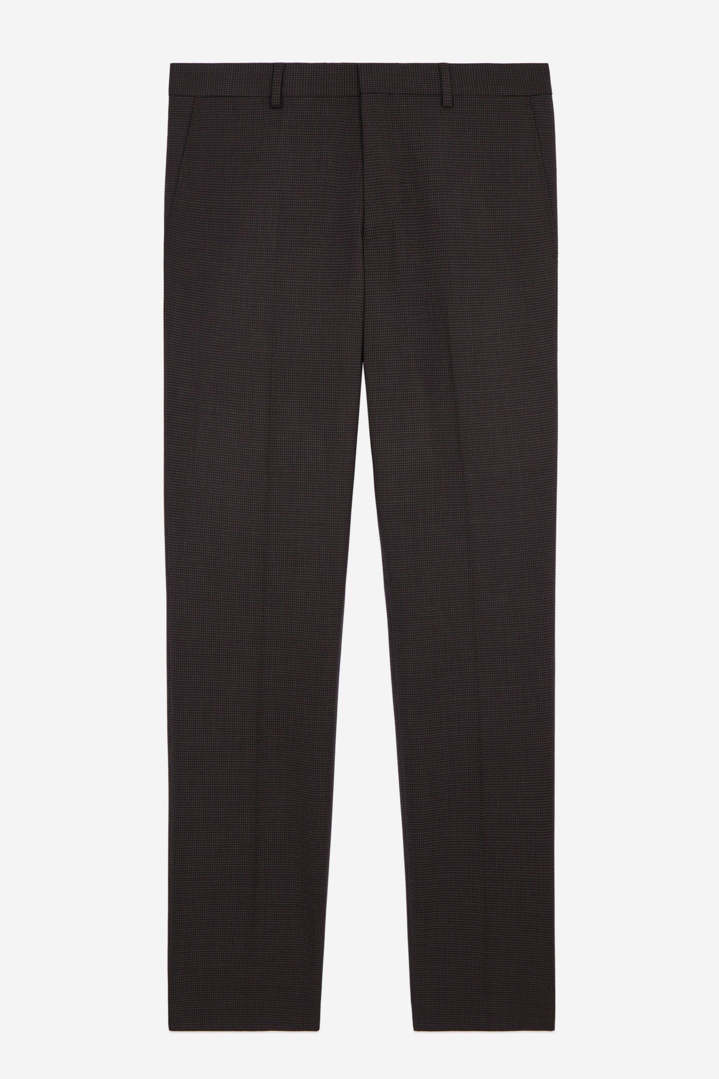 CLASSIC SUIT TROUSERS BROWN/BLACK 5