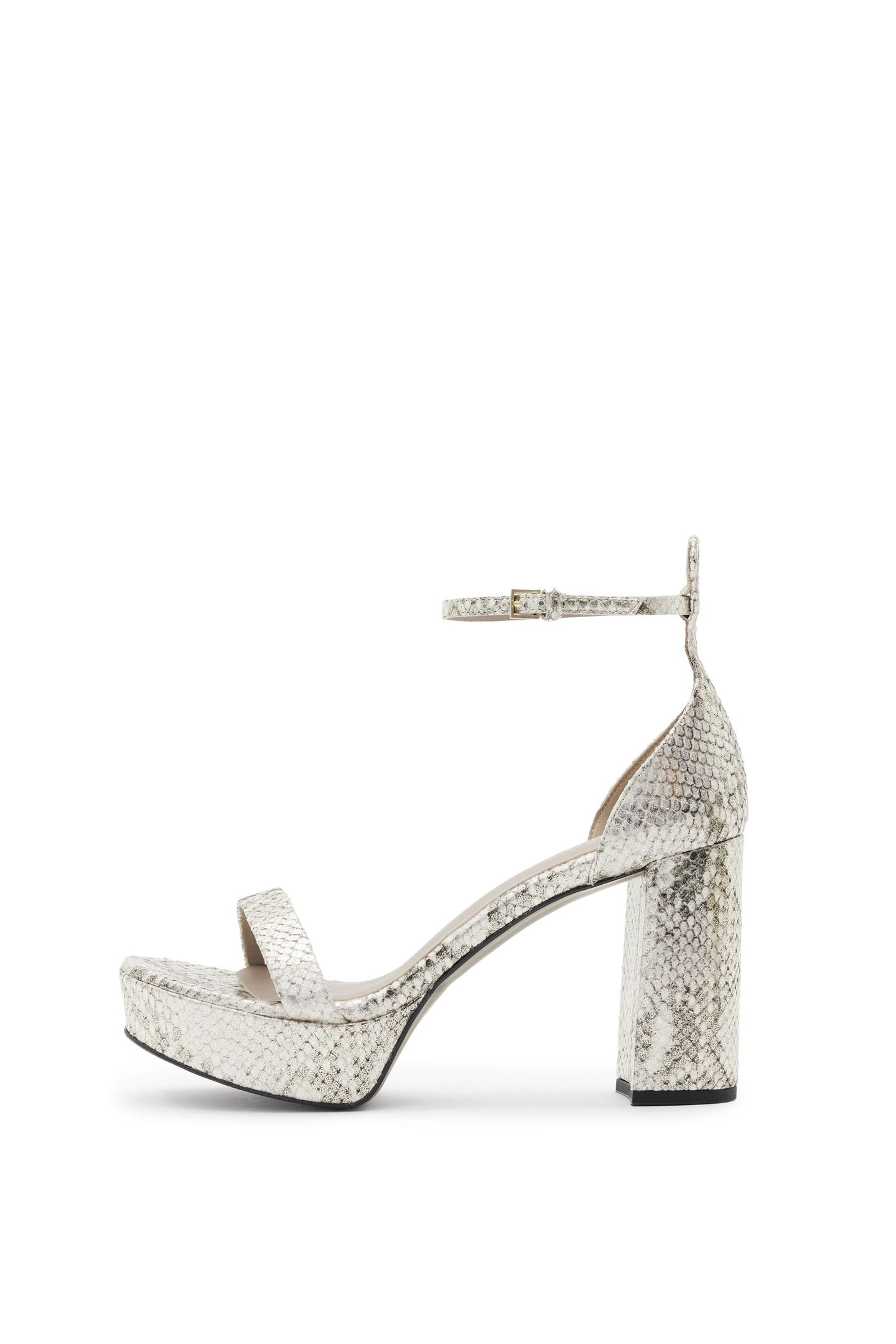 ZIGGY SNAKE PLATFORM METALLIC GOLD 1
