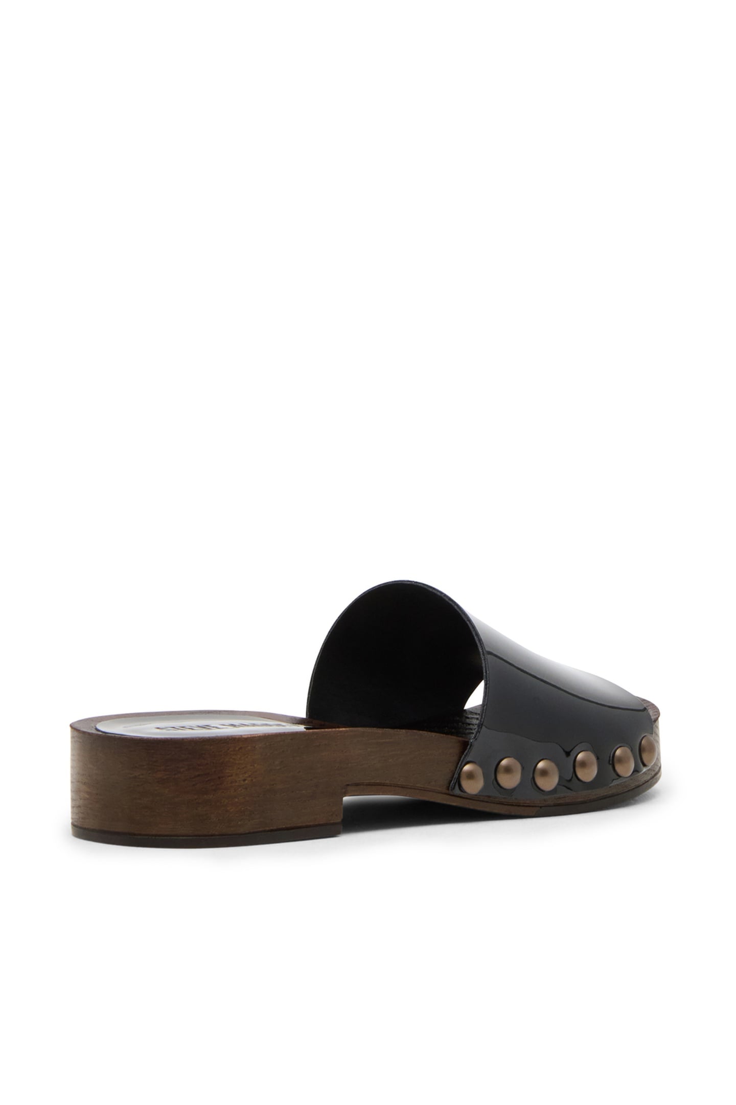 CENTO MULES BLACK PATENT 3