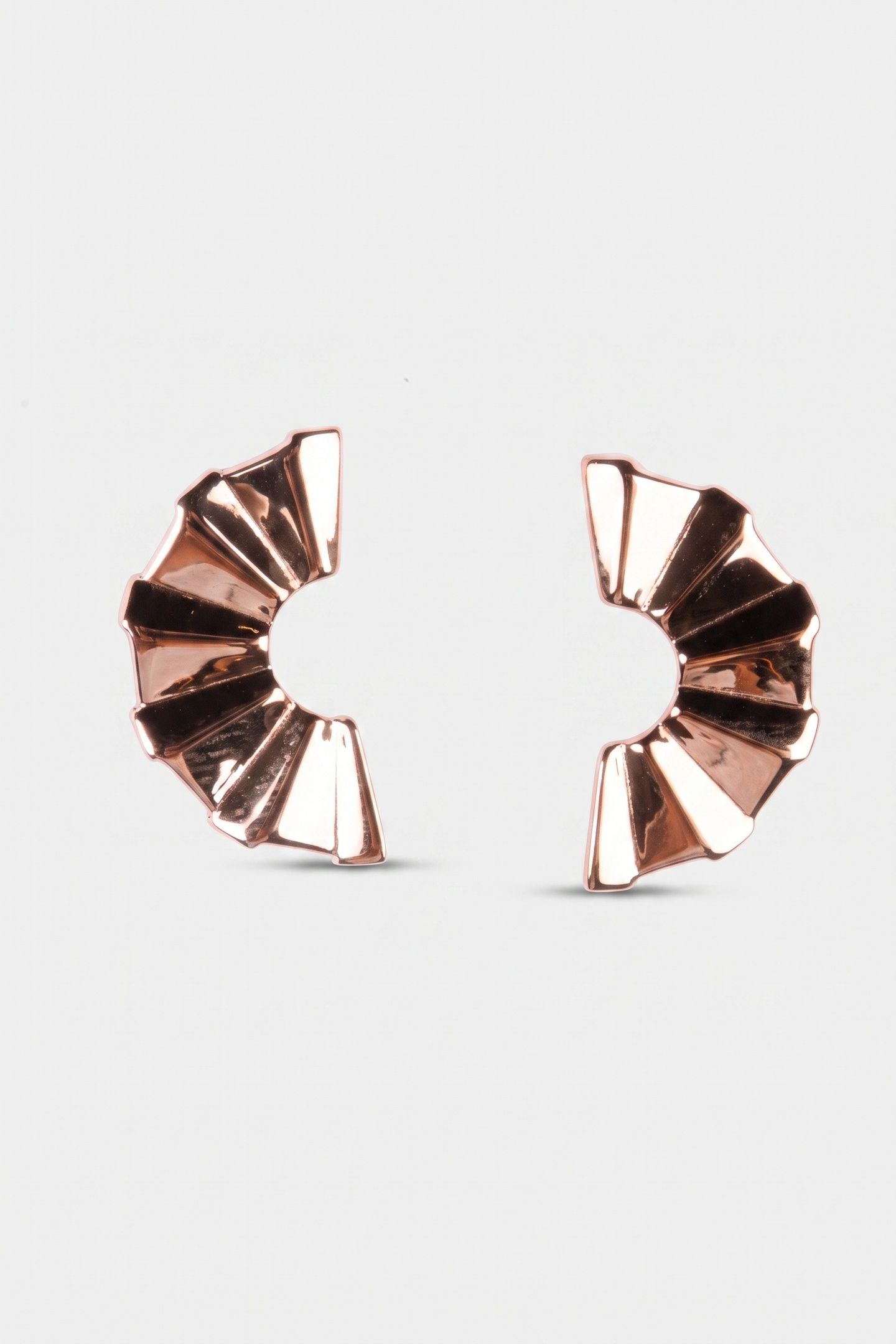 FAN OHRRINGE ROSEGOLD 3