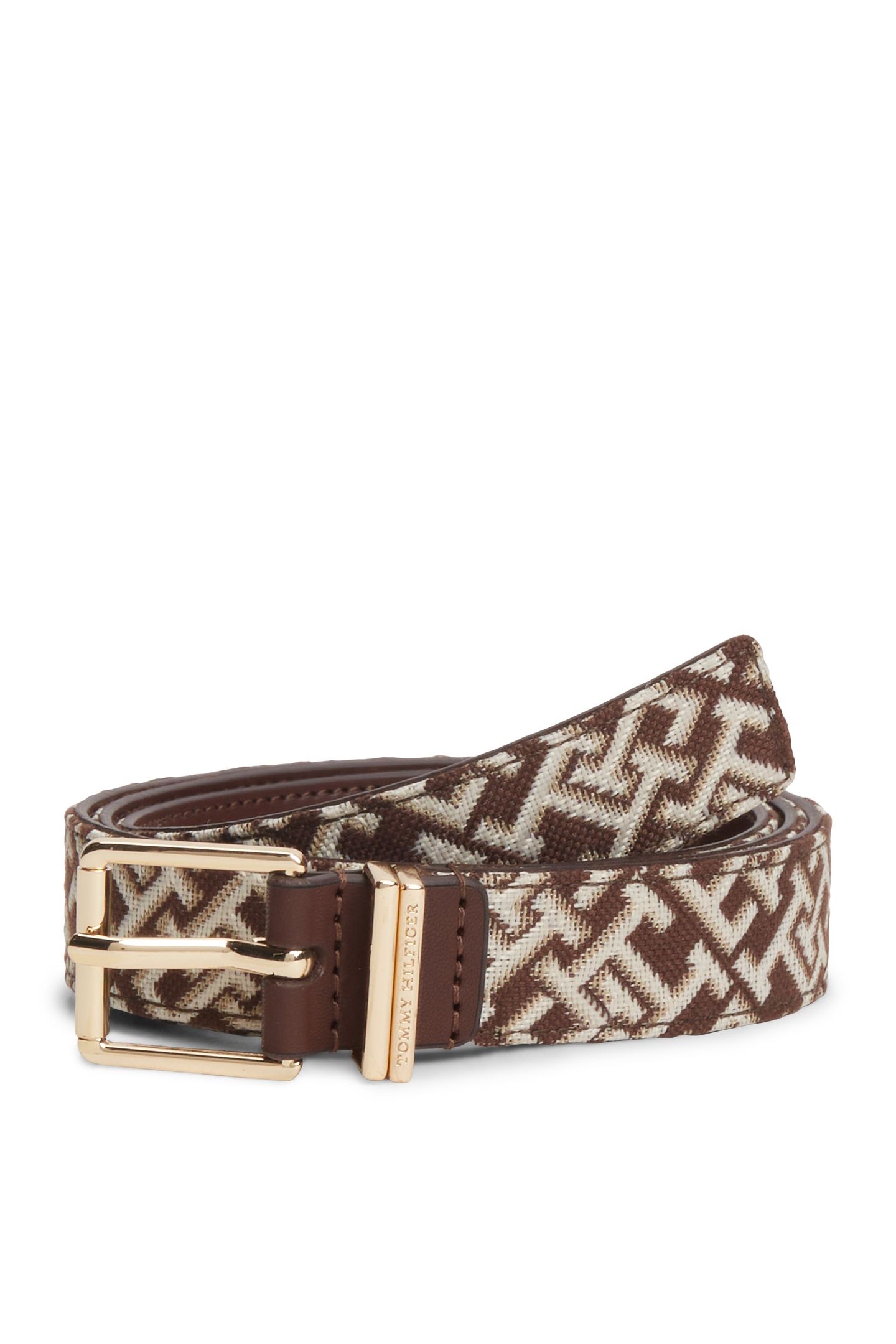TH SQUARE 2.5 JACQUARD BELT CLASSIC KHAKI 2