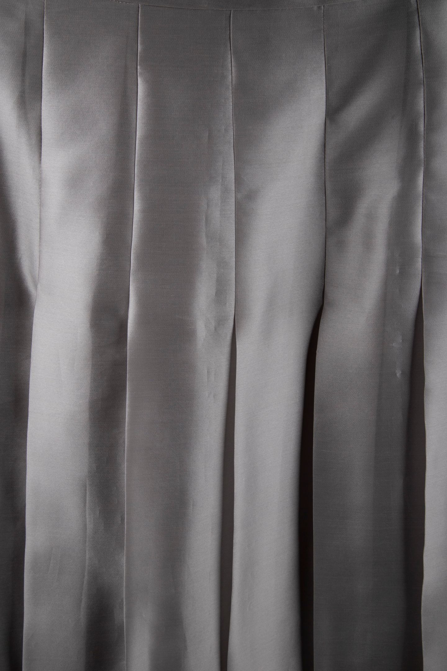 JEANNE PLEATED ORGANZA SKIRT GREY 4