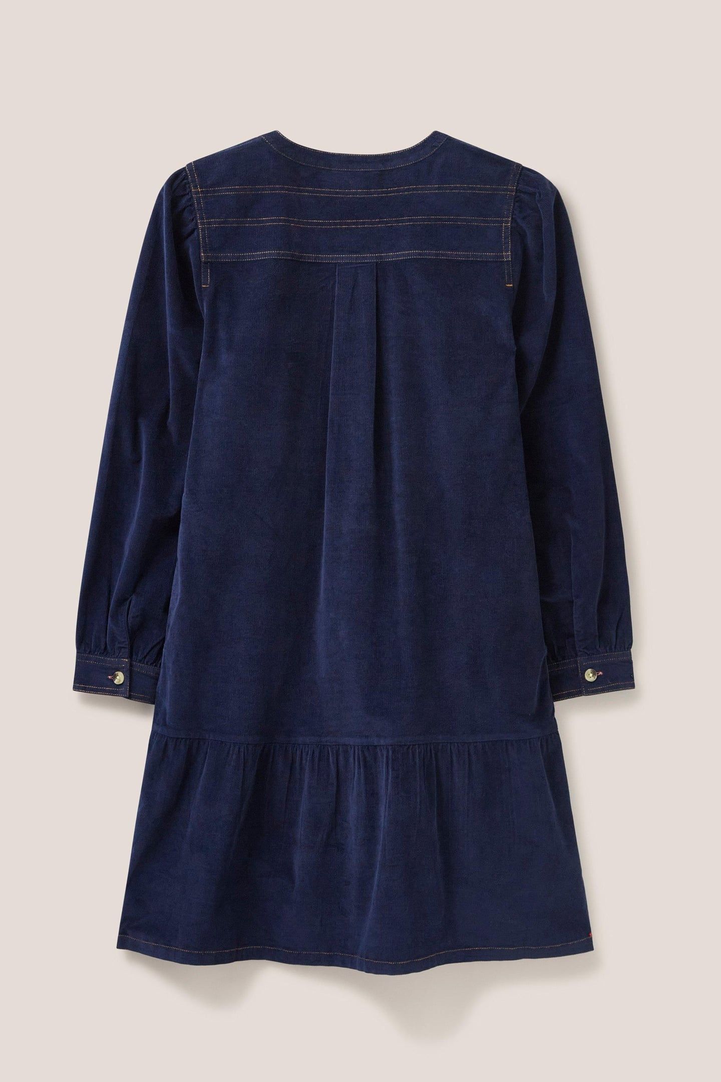 NORMA CORD DRESS DARK NAVY 5