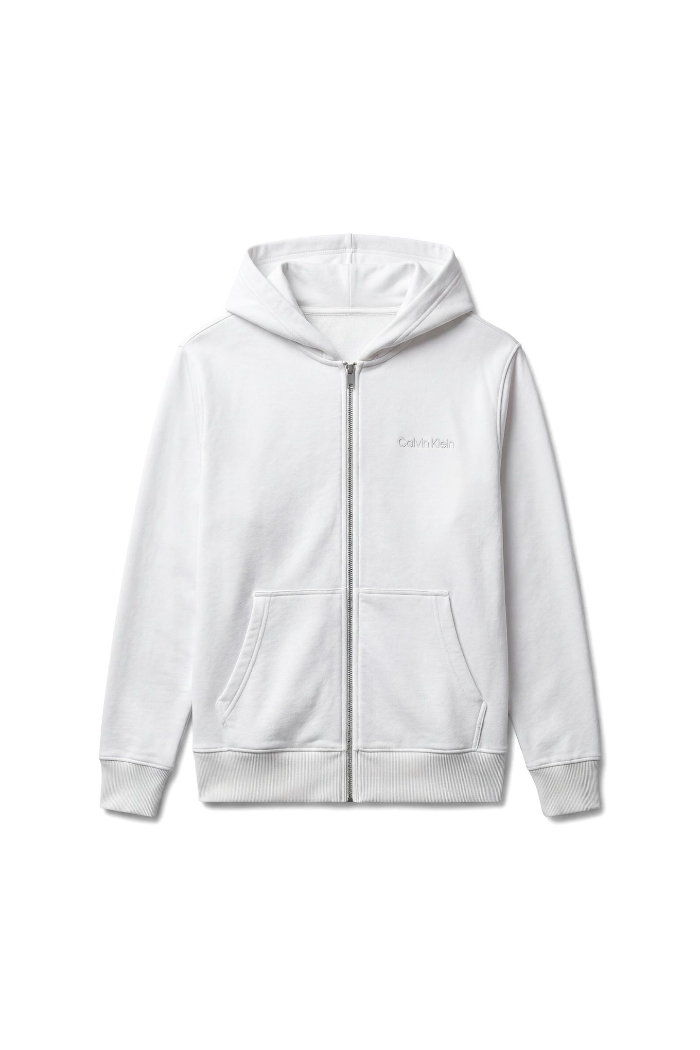 LONG SLEEVE TERRY STANDARD LOGO BRIGHT WHITE 4