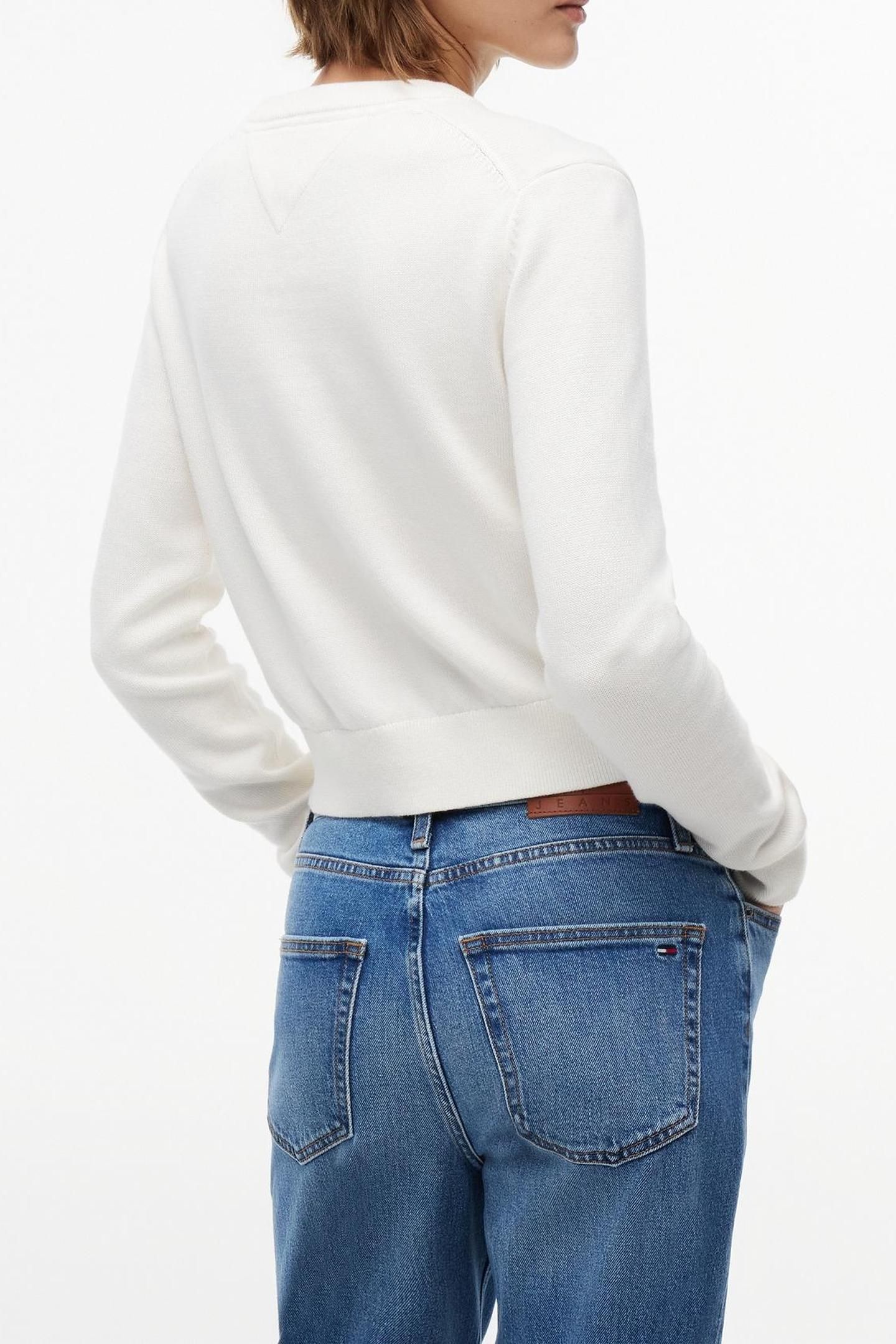 FLAG CREW NECK ANCIENT WHITE 2