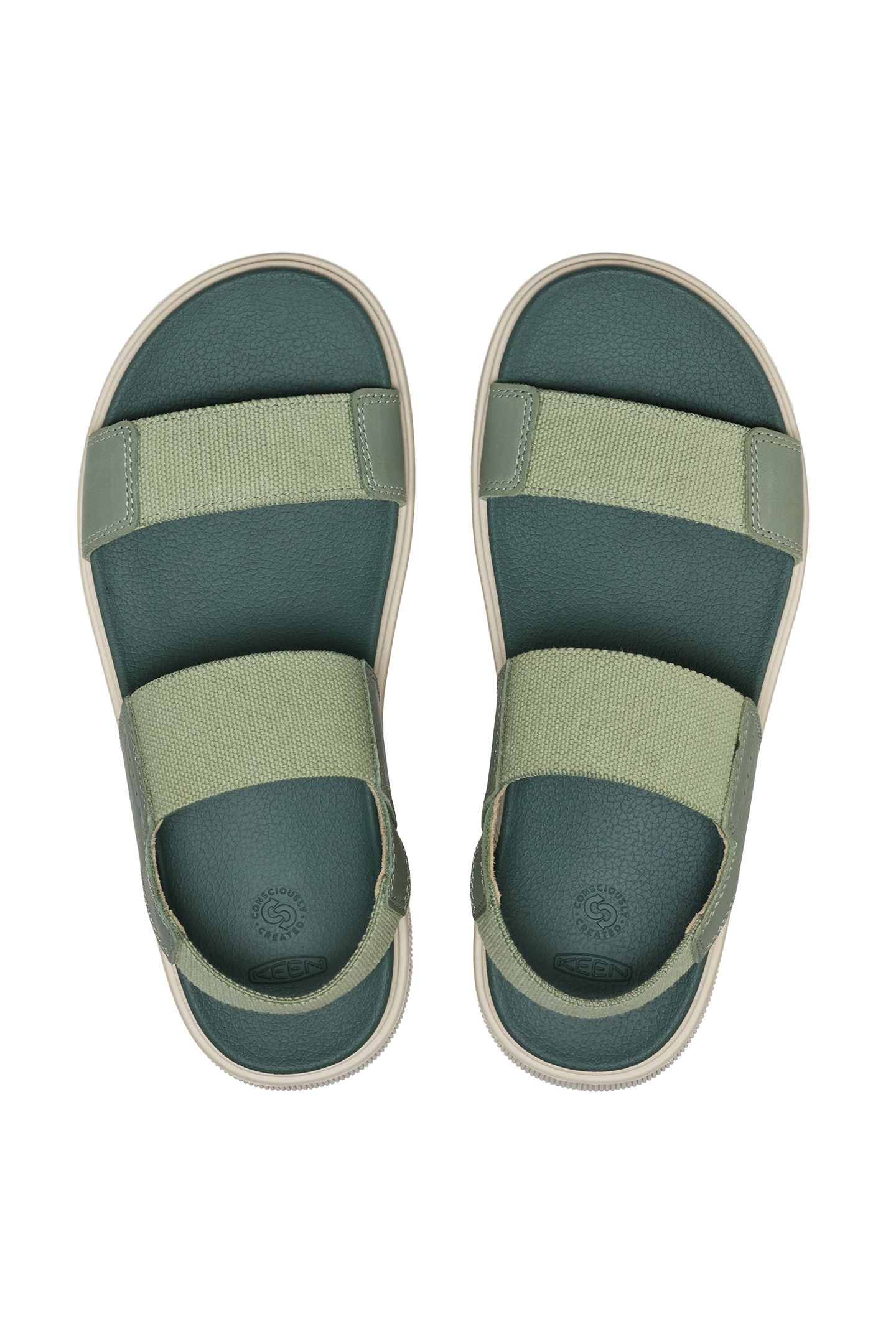 ELLE MILA BACKSTRAP LILY PAD/DARK FOREST 5