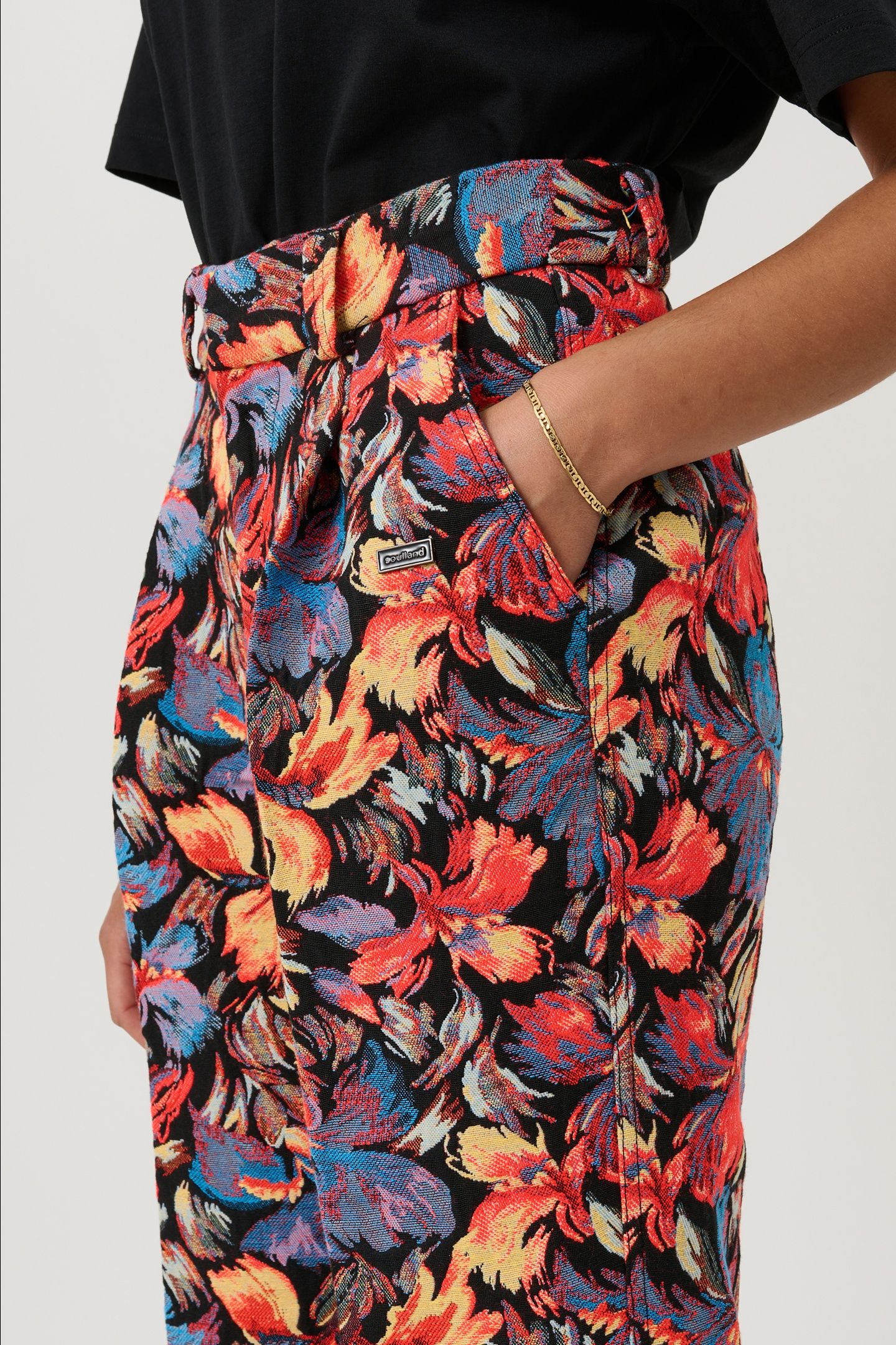 ULA PANTS ORANGE MULTI 5