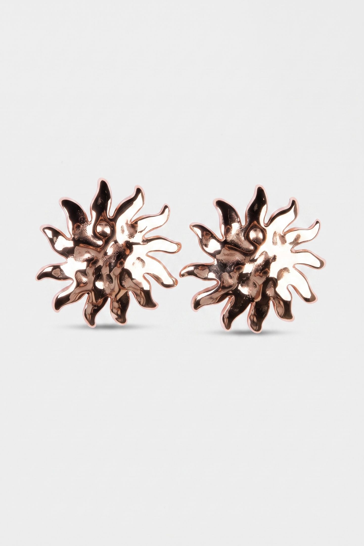 ICONIC SUN OHRRINGE ROSEGOLD 3