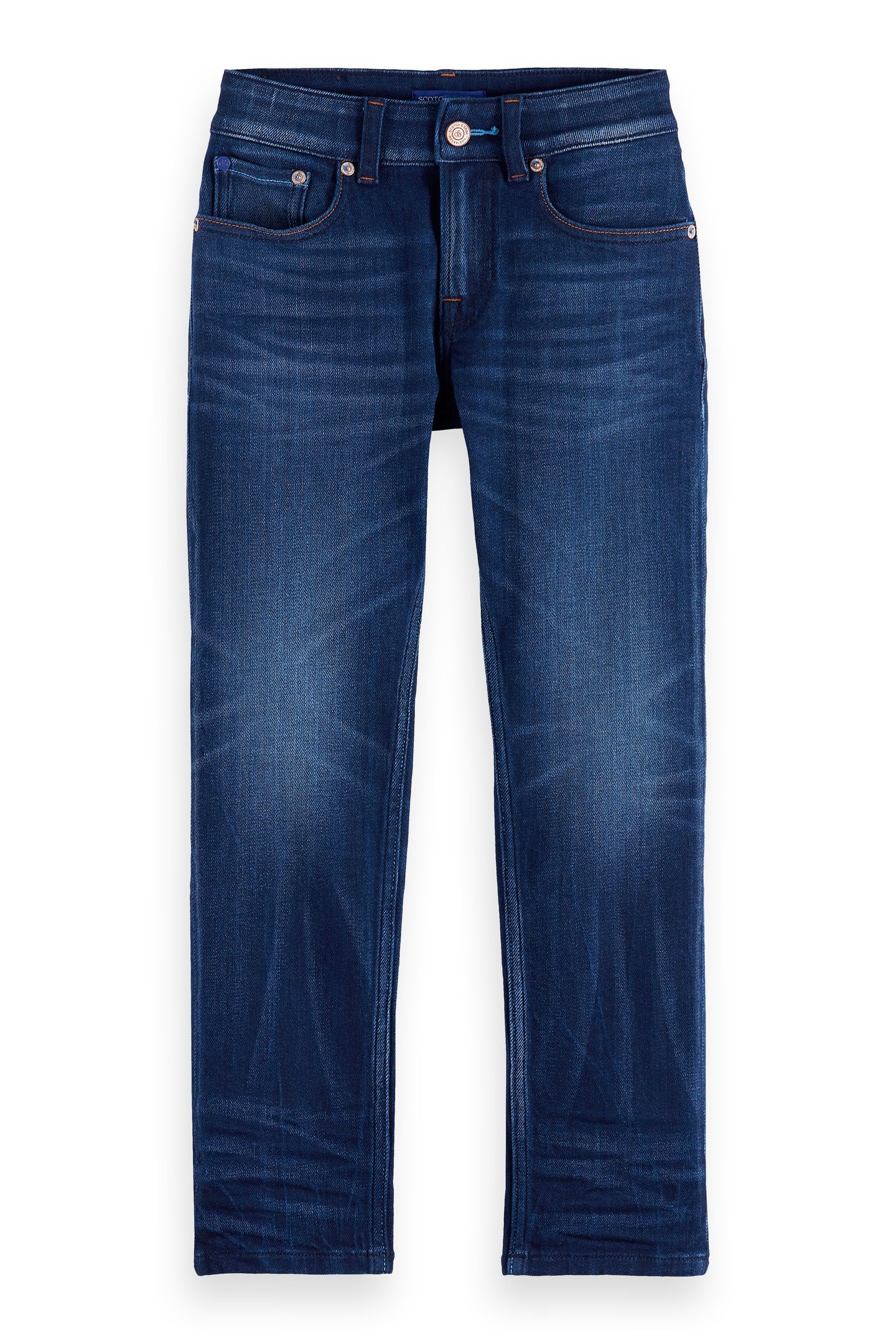 BOYS THE DEAN LOOSE-TAPERED JEANS—ABSTRACT BLUE ABSTRACT BLU 1