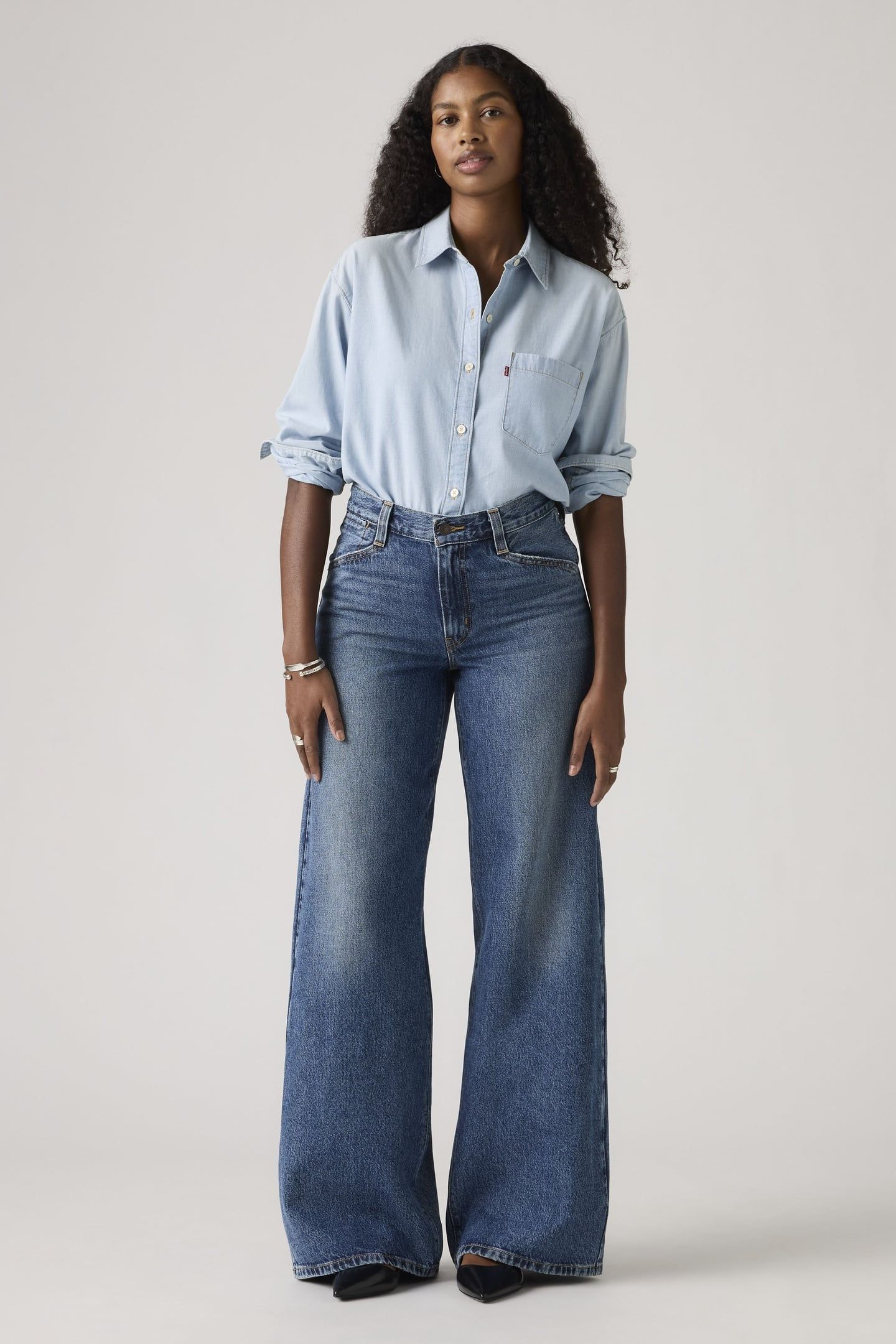 94 BAGGY WIDE LEG JEANS 1