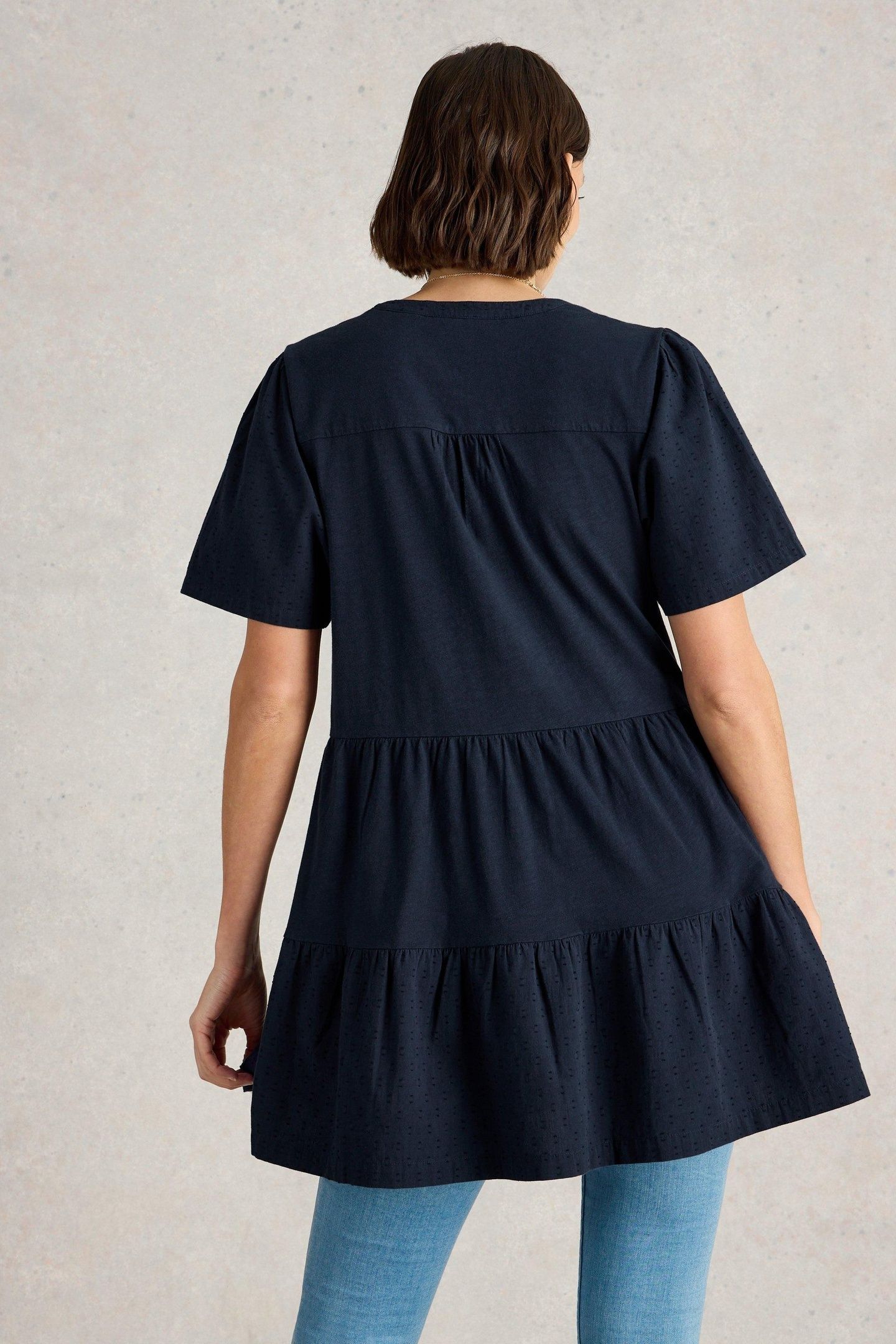 MARIA MIX TUNIC FRENCH NAVY 3