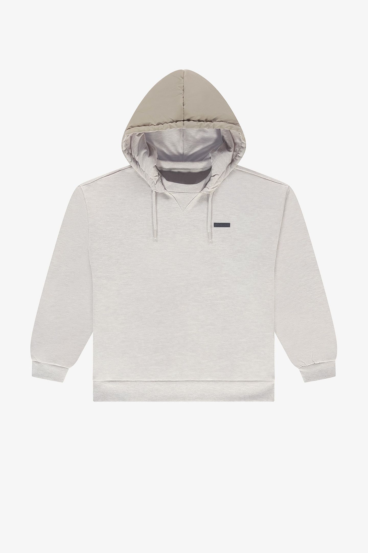 BANKS OVERSIZED MELANGE HOODIE TAUPE MELANGE 2
