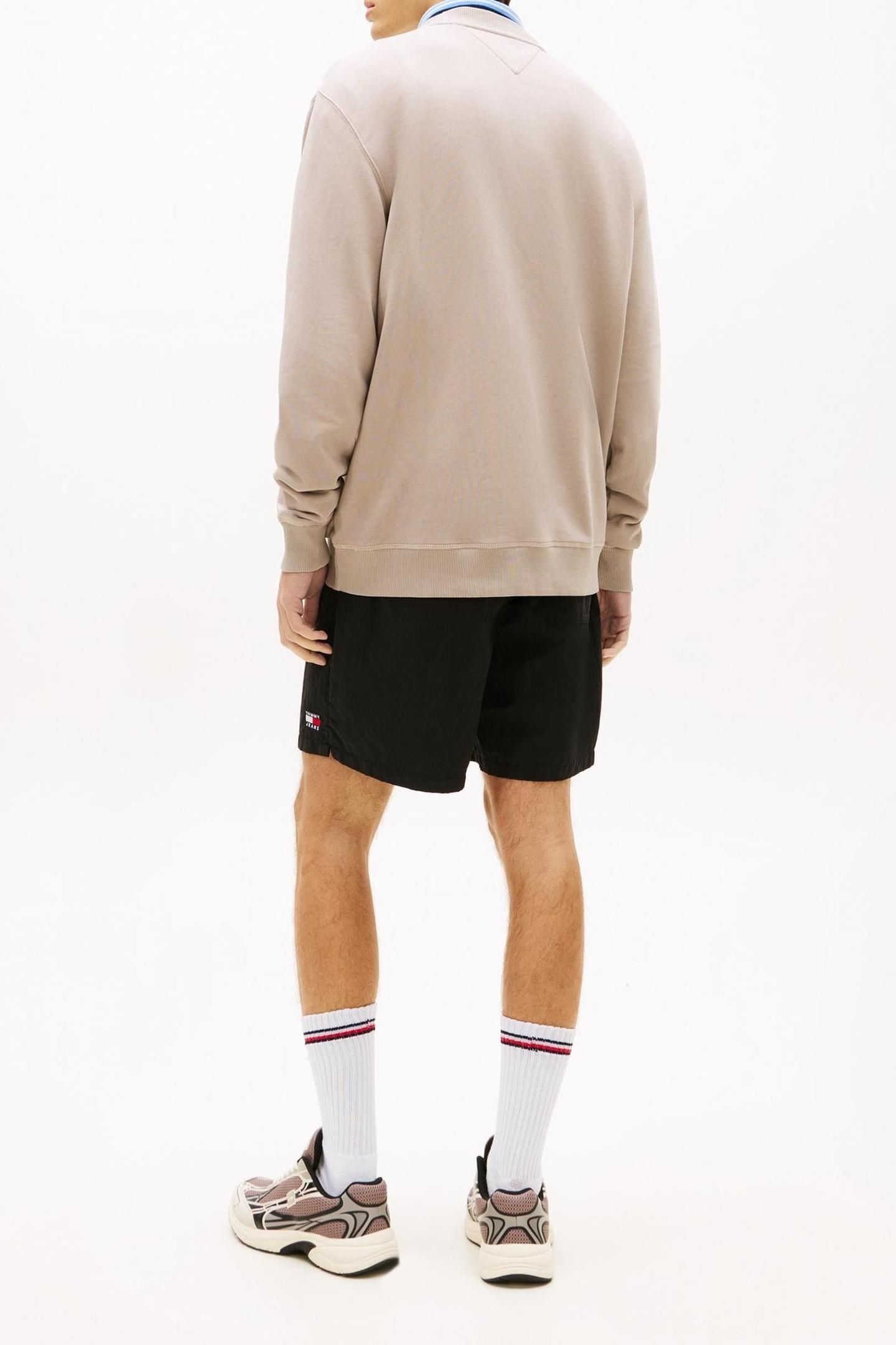GRAPHIC TERRY CREW NECK SWEATSHIRT LIMESTONE DUST 3