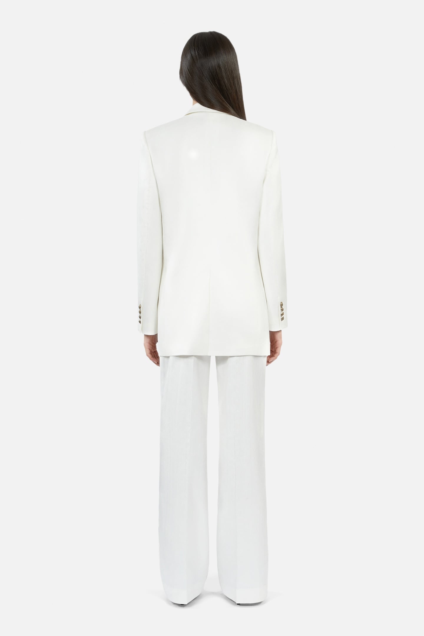 OVERSIZED 4-POCKET SUIT JACKET WHITE 4