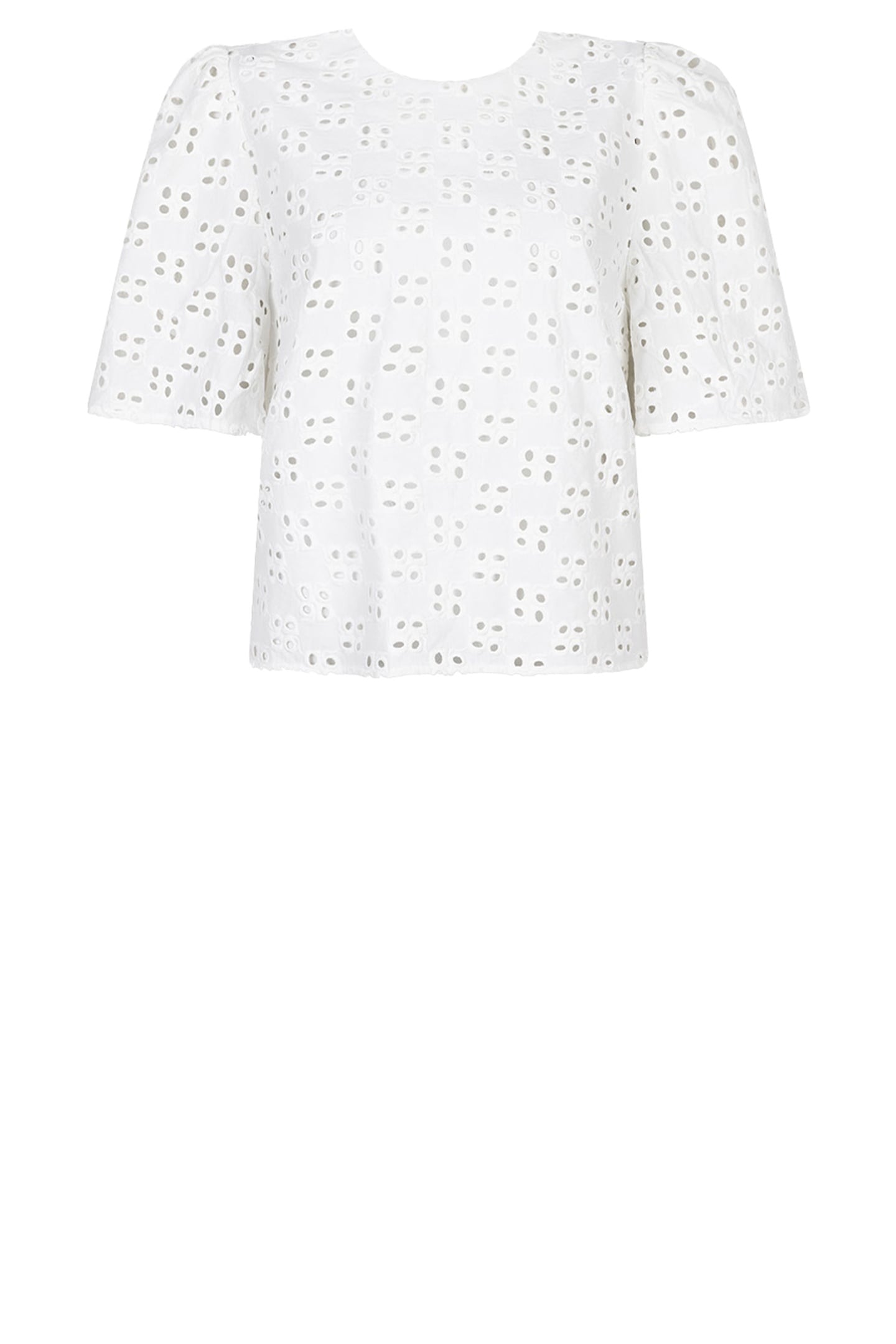 MALVA BRODERIE ANGLAISE TOP OPTIC WHITE 7