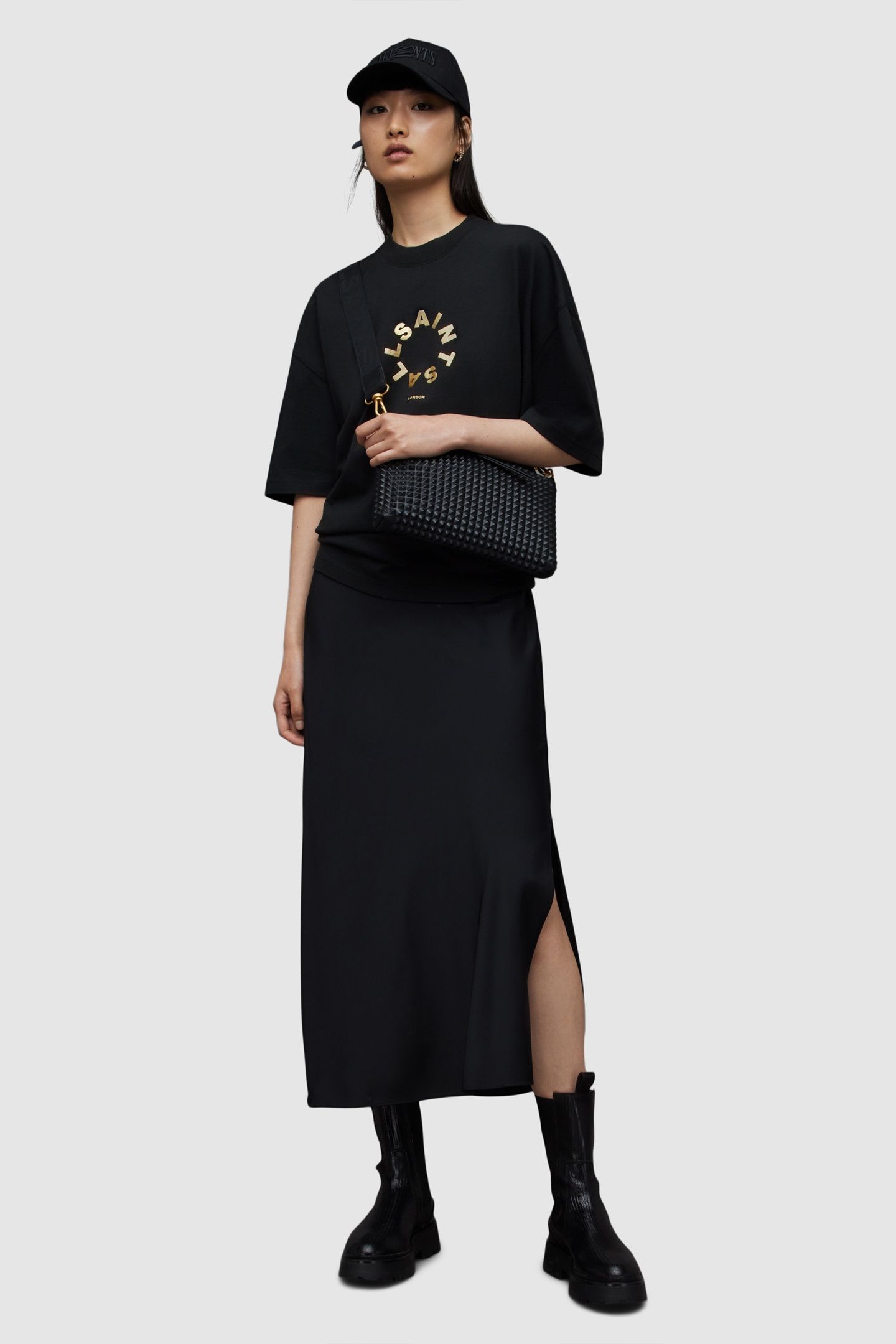 TIERRA SS CREW BLACK/GOLD 2