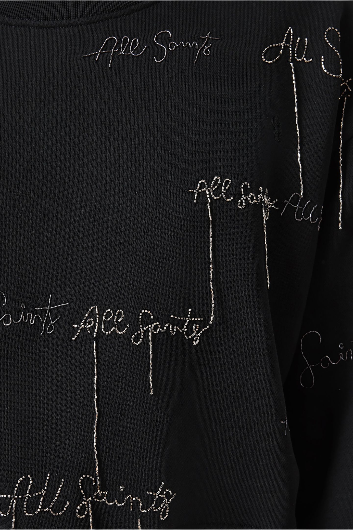AS EMB SEPARO SWEAT BLACK 7
