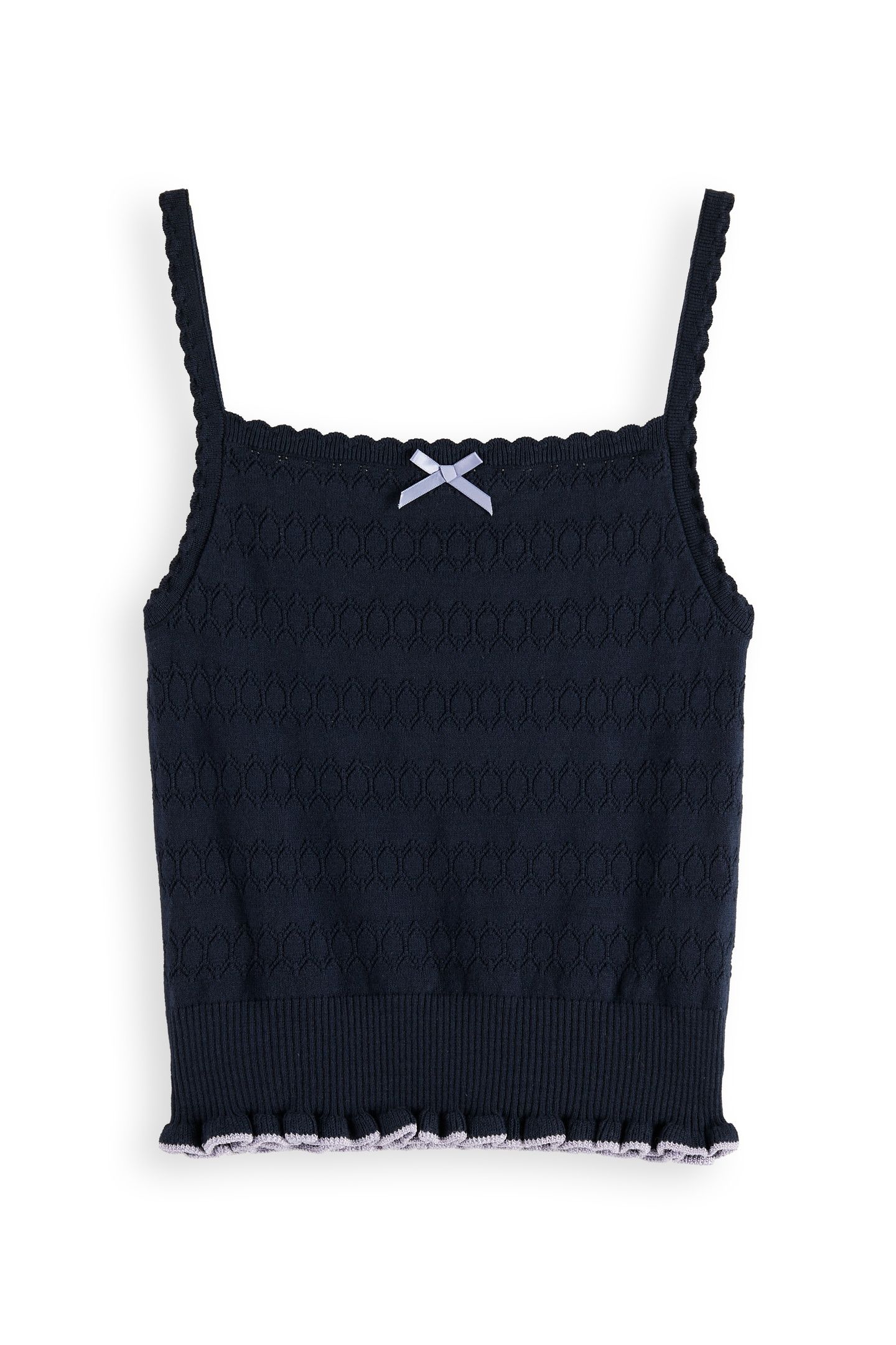 POINTELLE KNITTED TANK SKY CAPTAIN 3