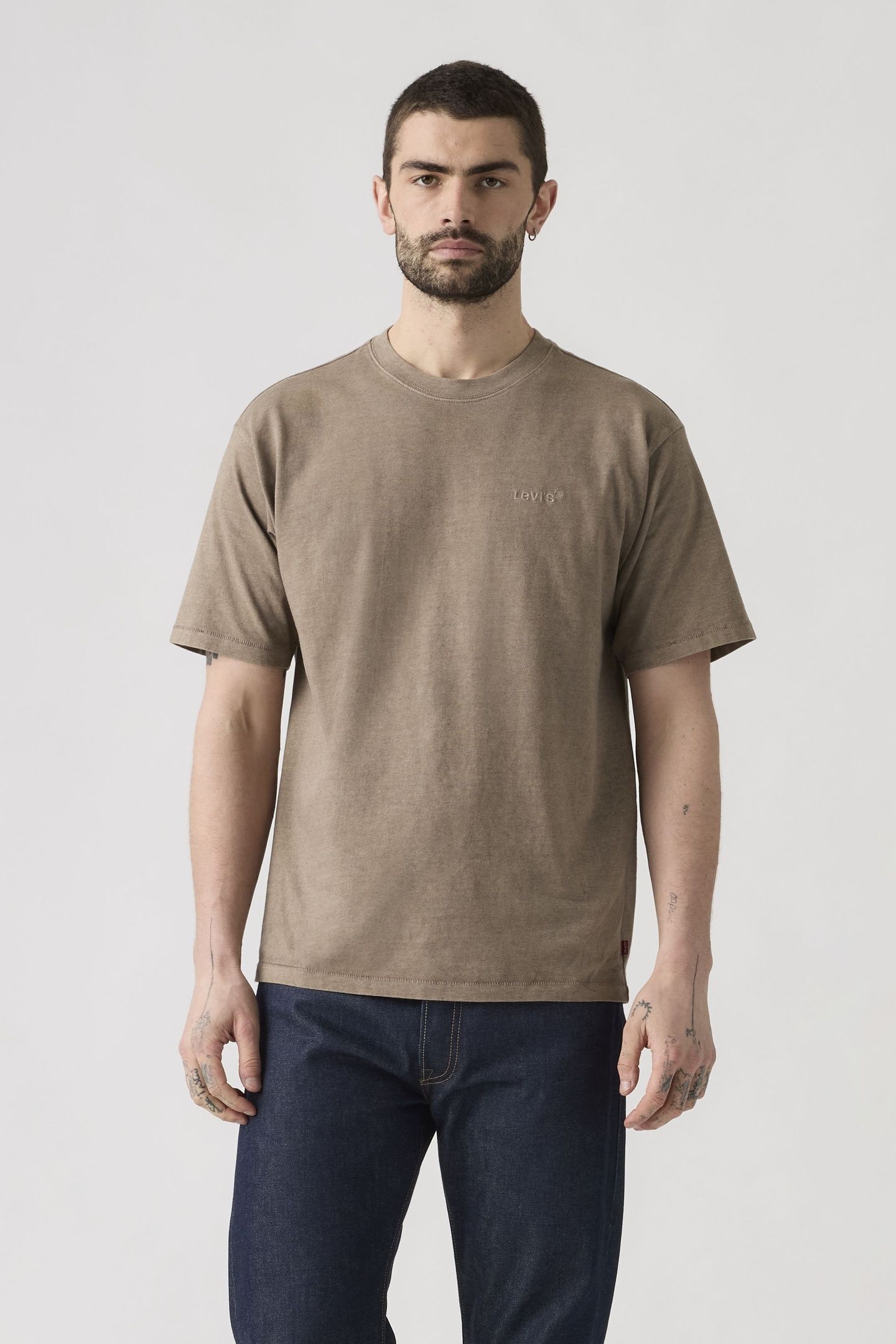 RED TAB VINTAGE TEE GRUNGE WASH FUNGI 1