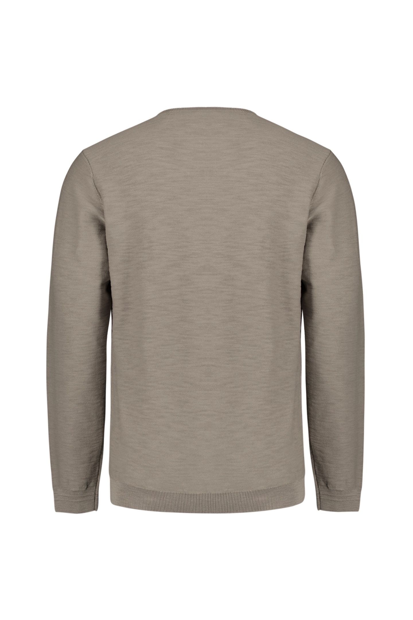 PULLOVER CREWNECK GARMENT DYED + STONE WASHED CLAY 6