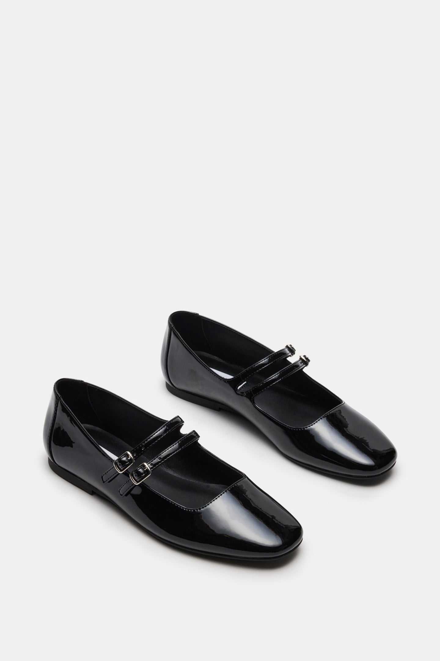 ALISAH SANDALS BLACK PATENT 1