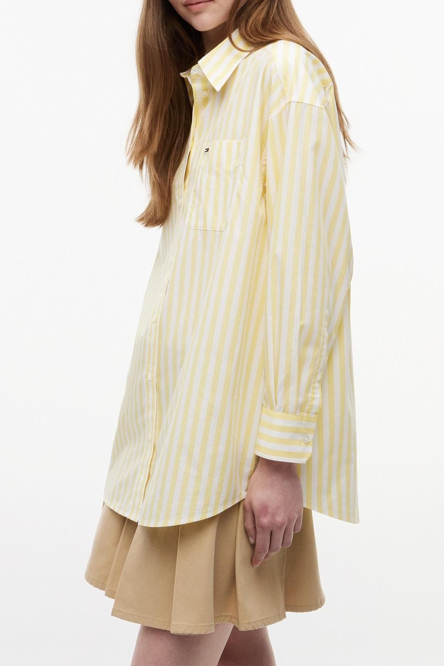 OVERSIZED ESSENTIAL CREW CITRONELLA/STRIPE 4
