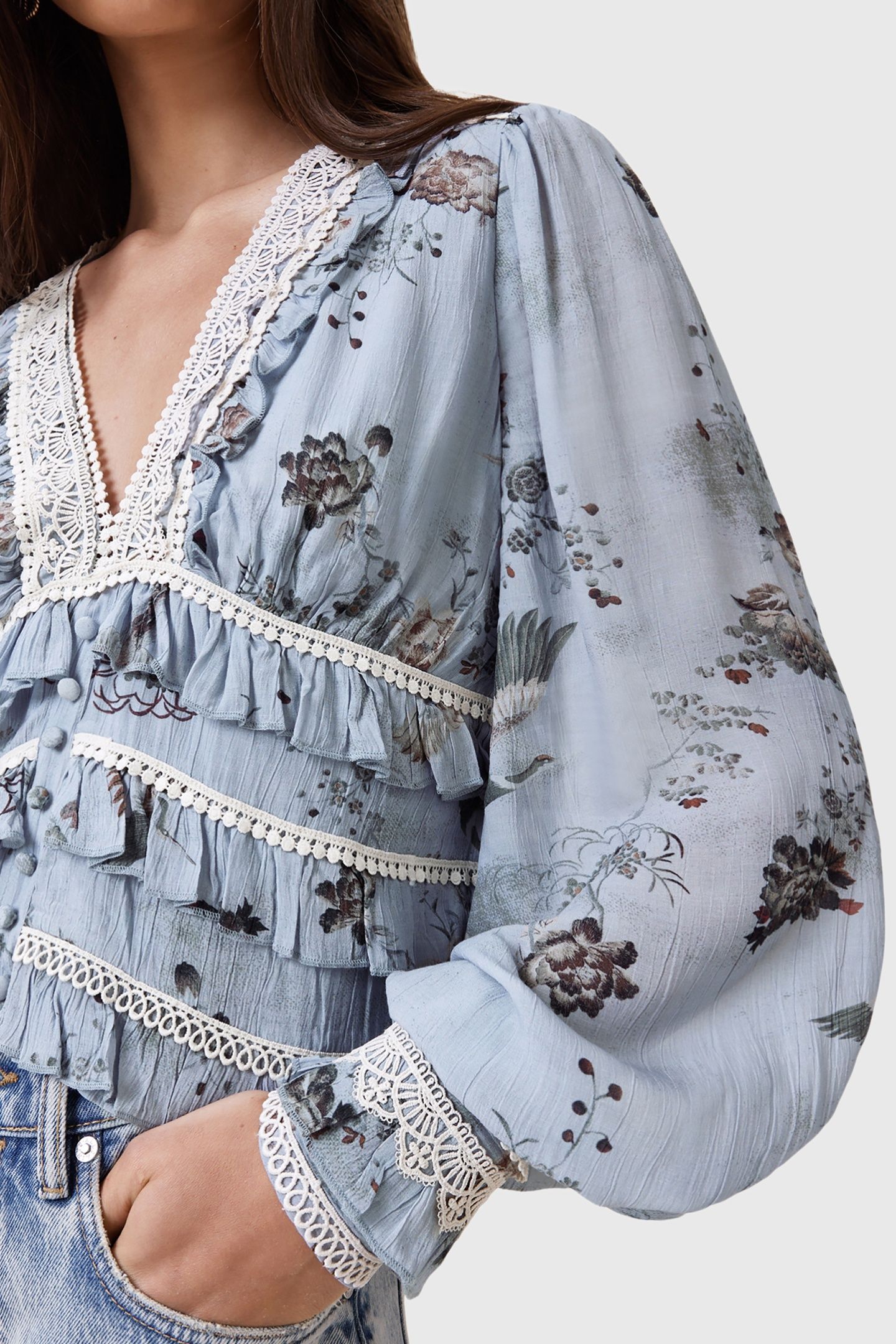 ZORA TOP ORIGIN BLUE BIRD 7