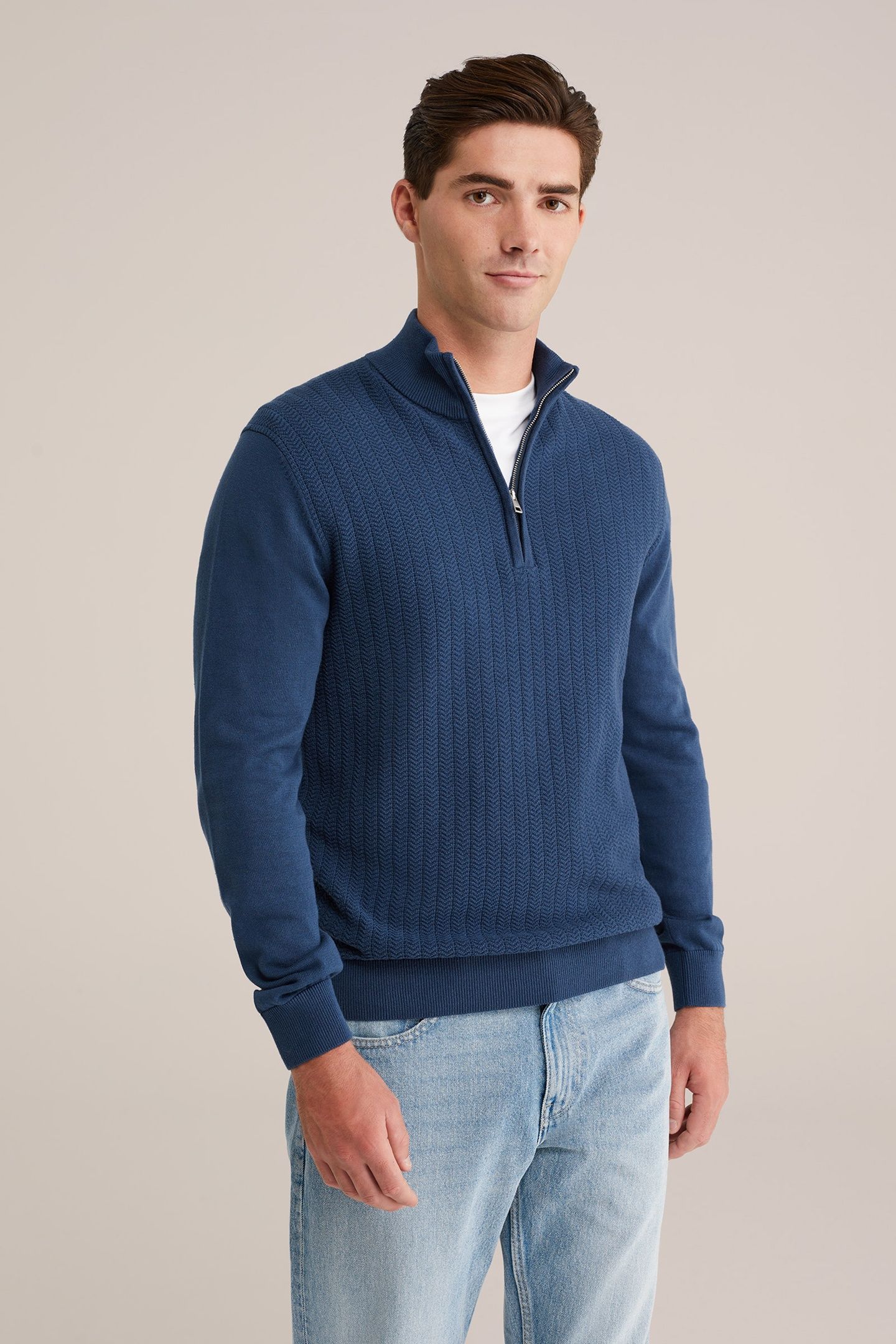 PULLOVER BLUE 1