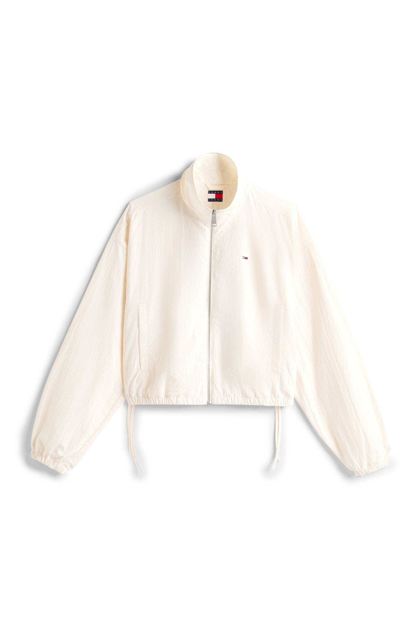 TIE SIDE HIGH NECK JACKET ANCIENT WHITE 4