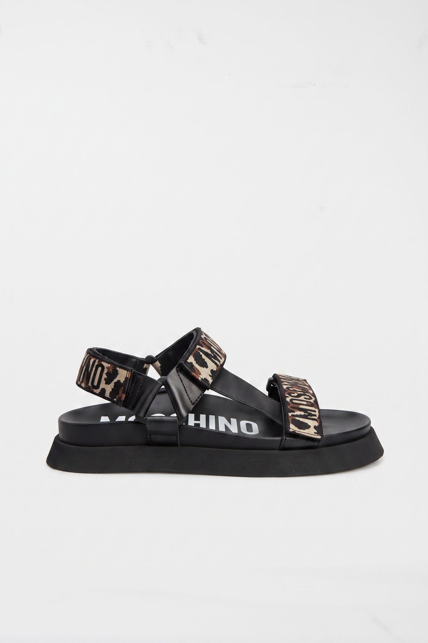 CALFSKIN SANDALS BLACK 1