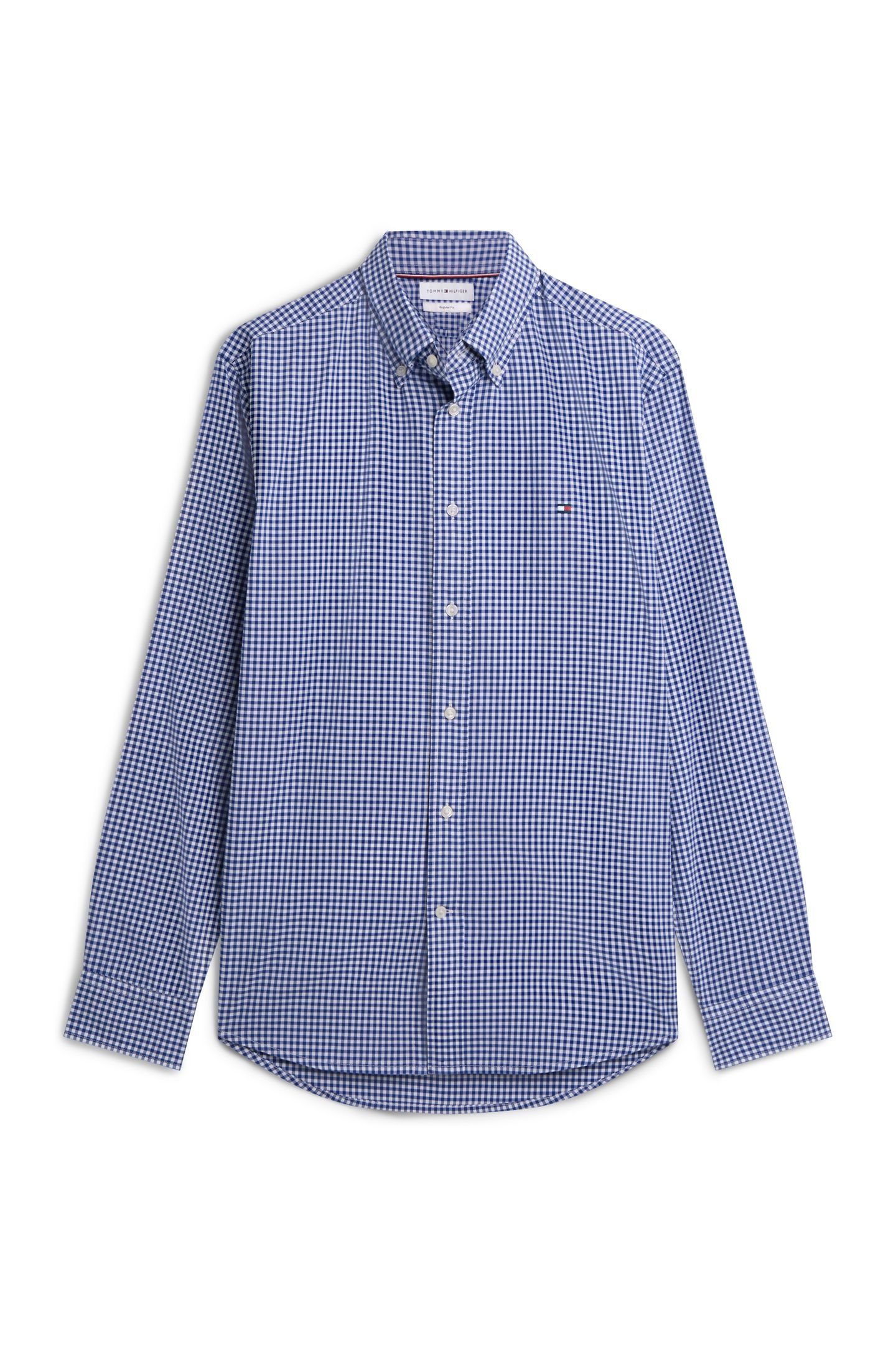 FLEX POPLIN GINGHAM WEDGE BLUE/CHECK 3