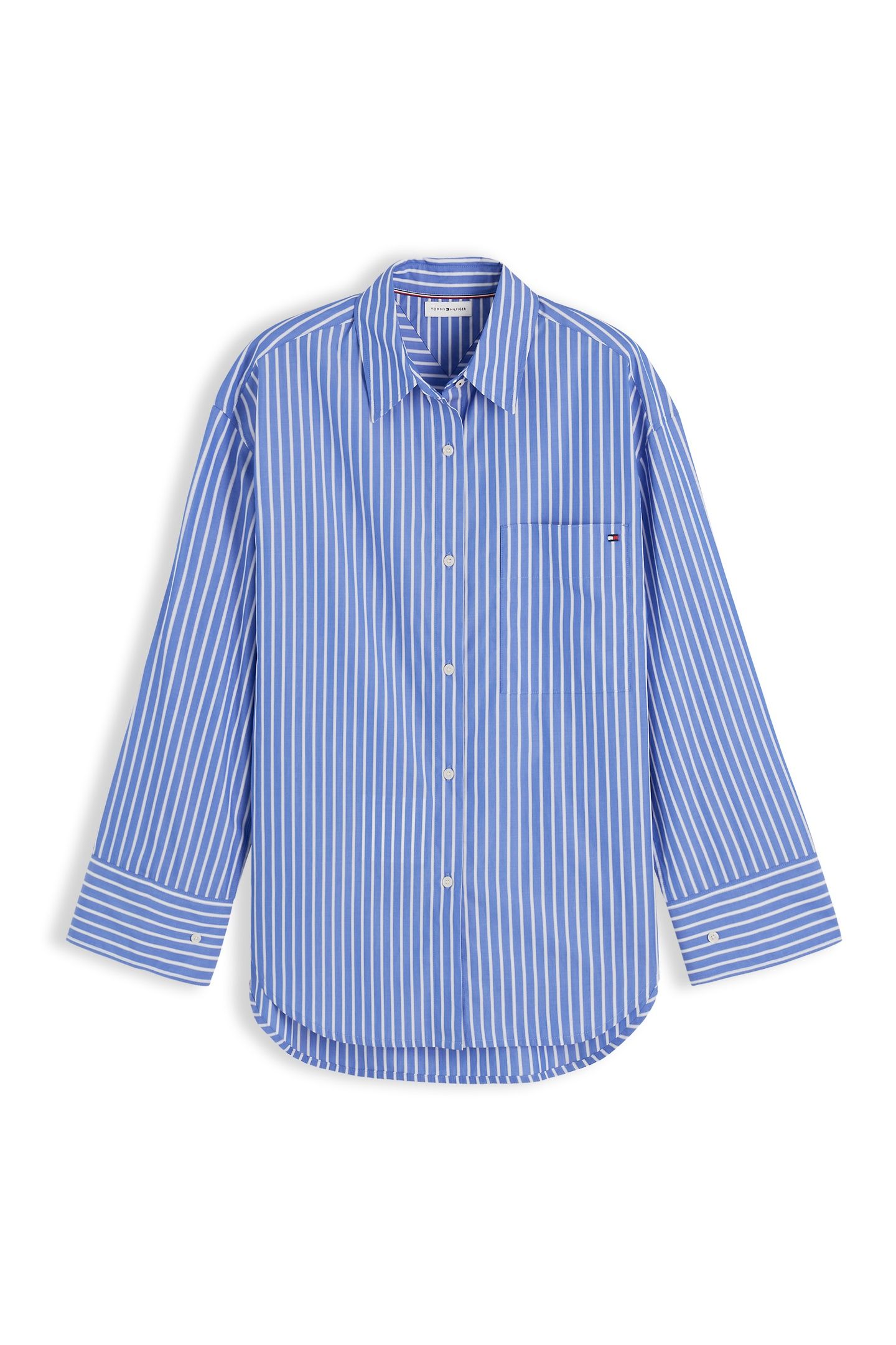 MODERN POPLIN SHIRT STACKING STP/VERONA BLUE 4