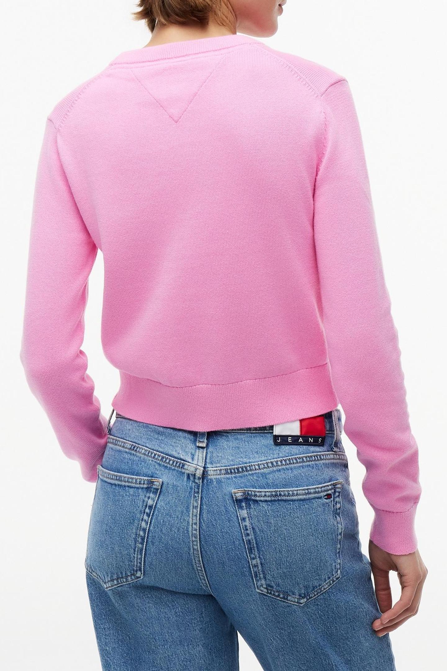 FLAG CREW NECK PINK DAISY 3