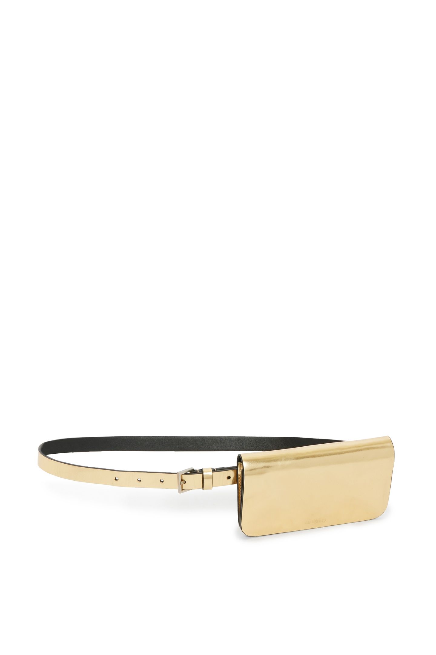 BECKIE BAG BELT GOLD/DULL NICKEL 3