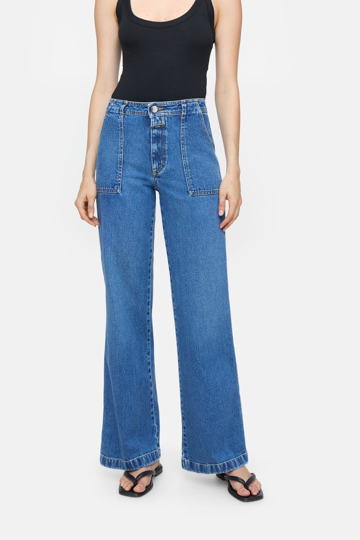 ARIA JEANS MID BLUE 1