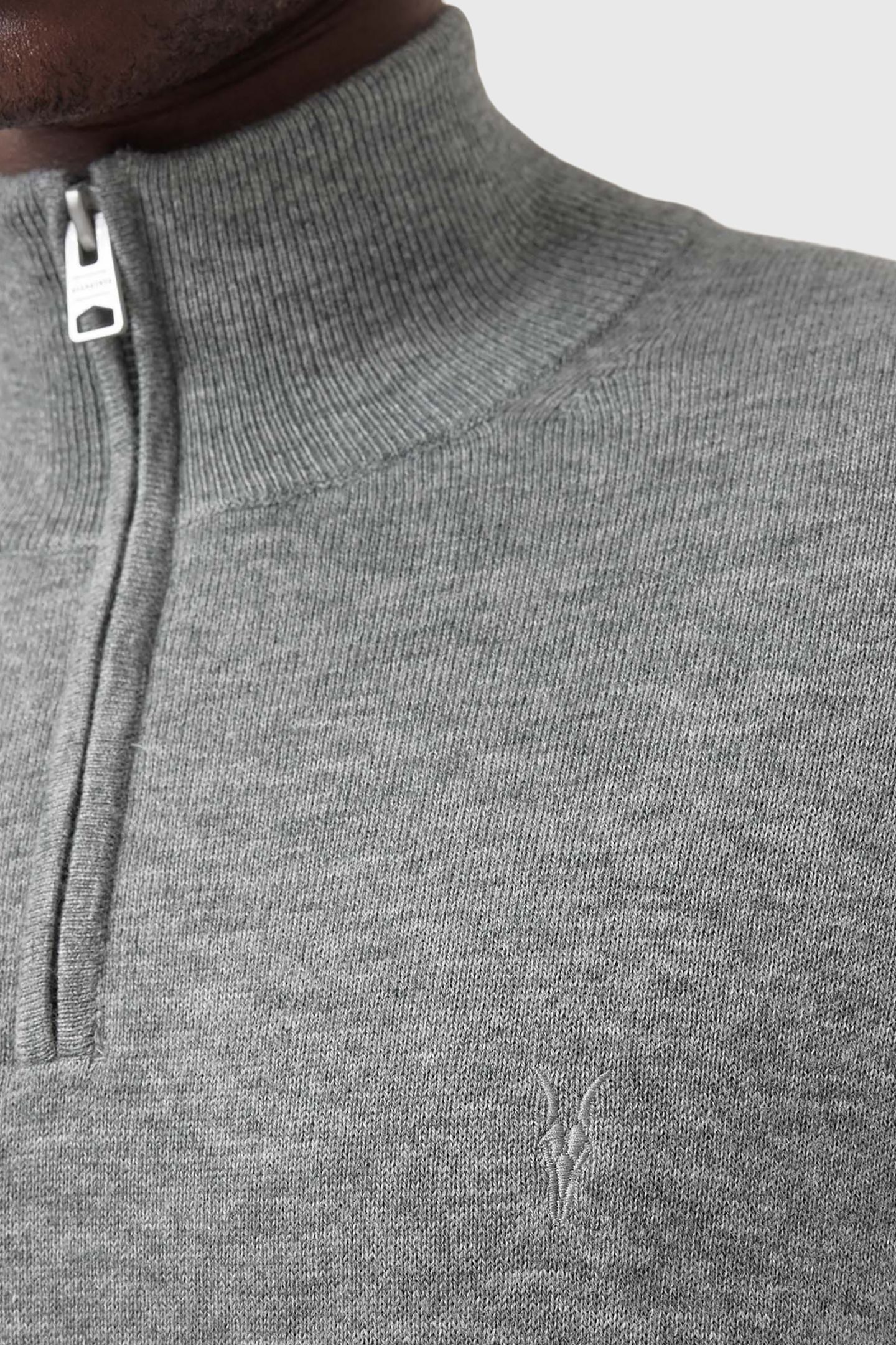 KILBURN ZIP FUNNEL FOSSIL GREY 8
