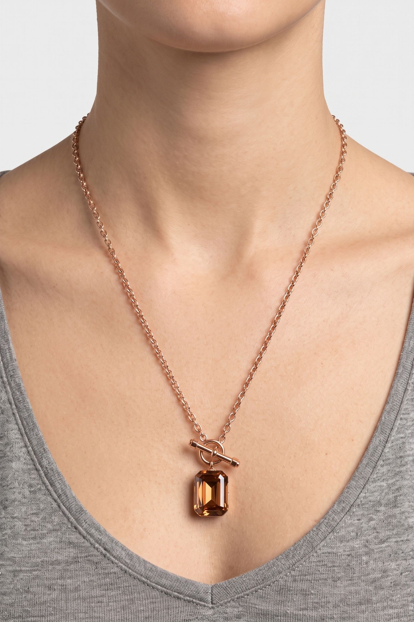 SOULMATE MEDAILLON KETTE ROSEGOLD 1
