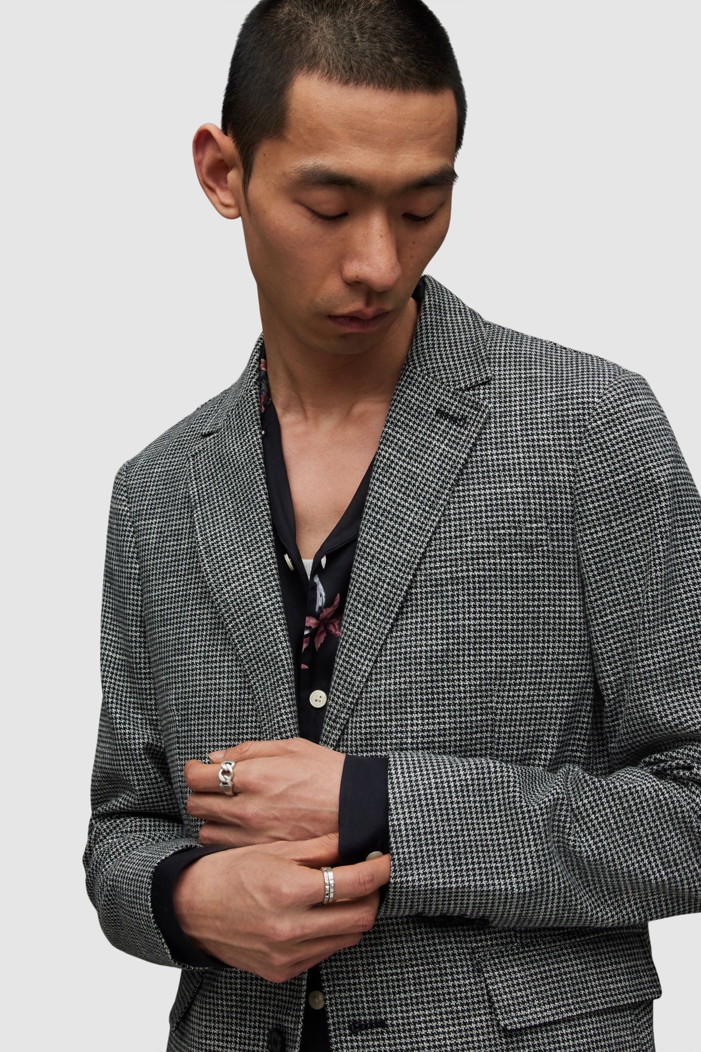 KINGLY BLAZER BLACK/WHITE 6