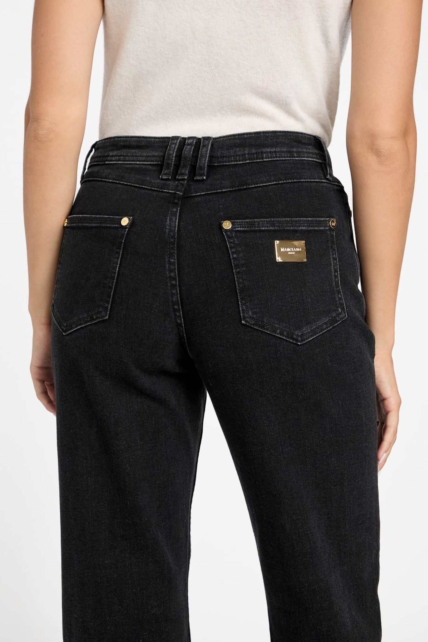 DORIS STRAIGHT DENIM JET BLACK A996 8
