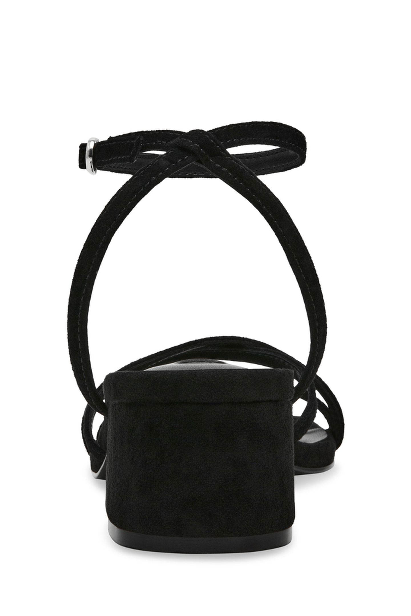 GLEAMS SANDALS BLACK SUEDE 4