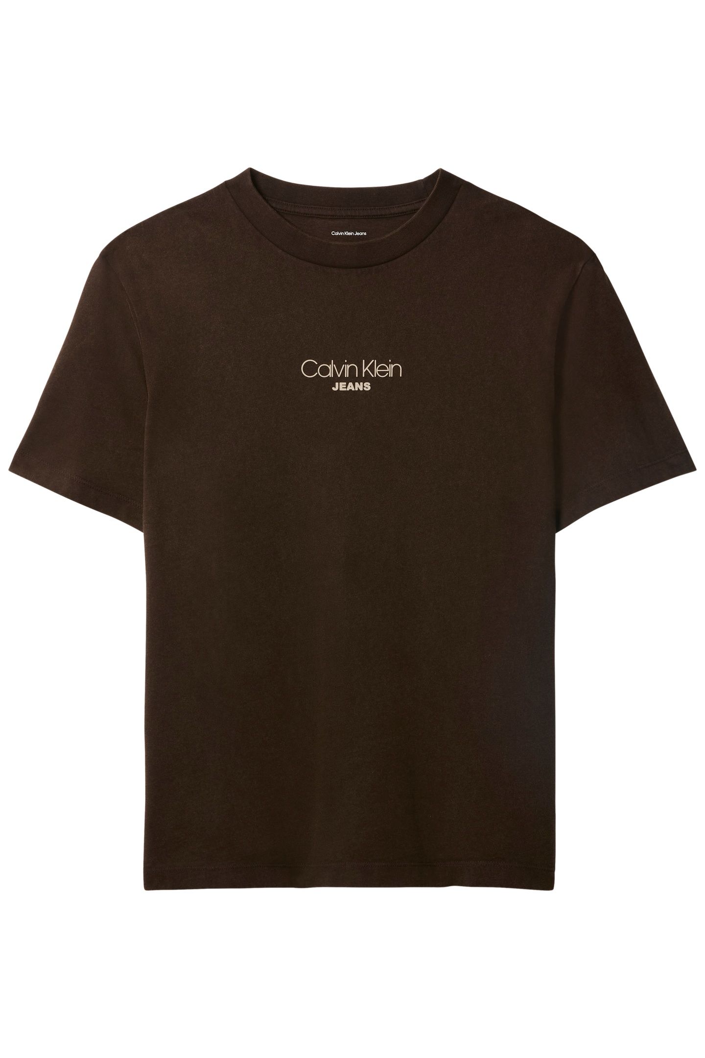 SHORT SLEEVE 20S ACID WASH GRAPHIC TEE DARK COFFEE 4