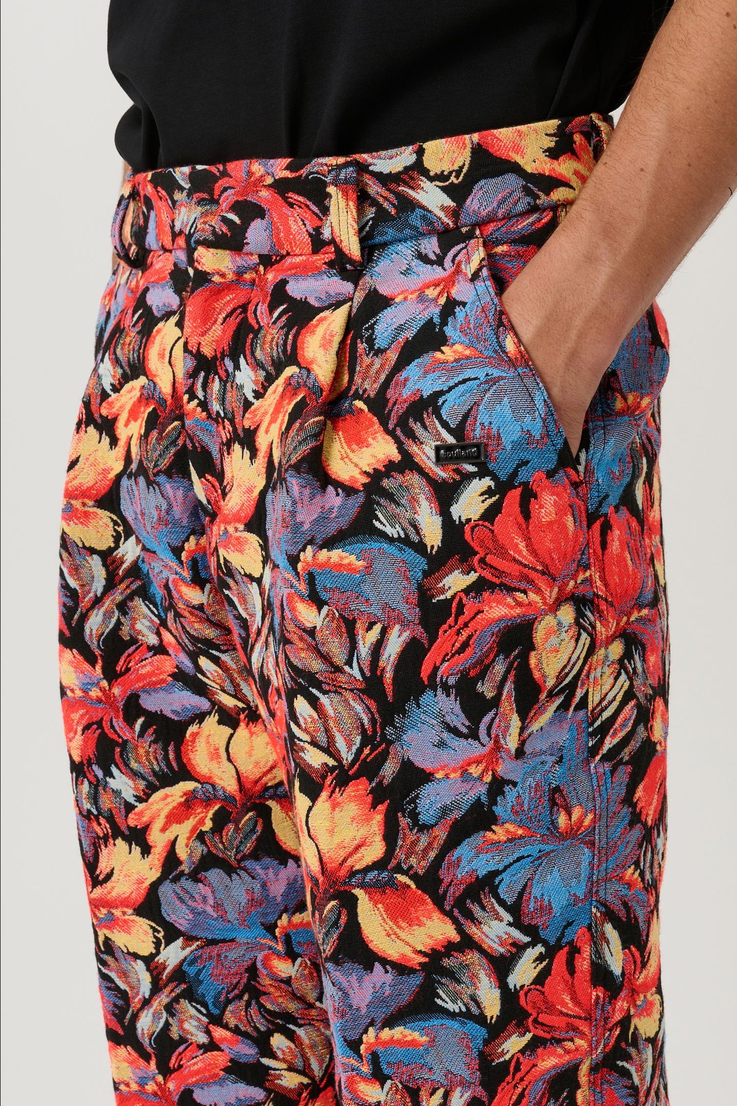ULA PANTS ORANGE MULTI 4