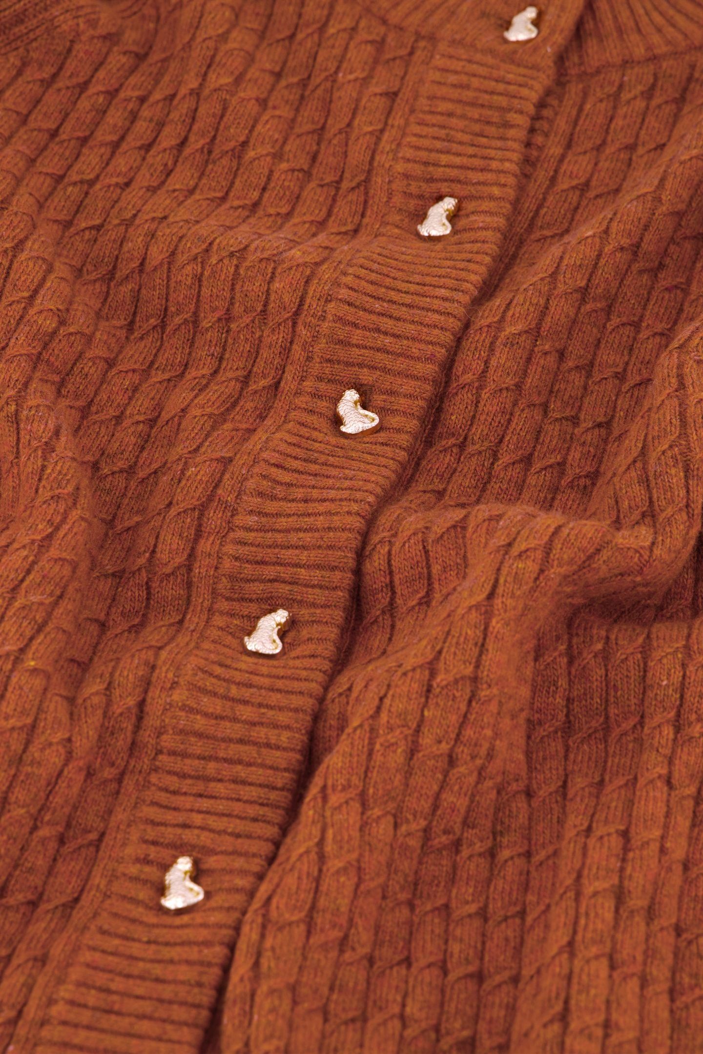 CHARLOTTA CARDIGAN BURNT SUGAR 5