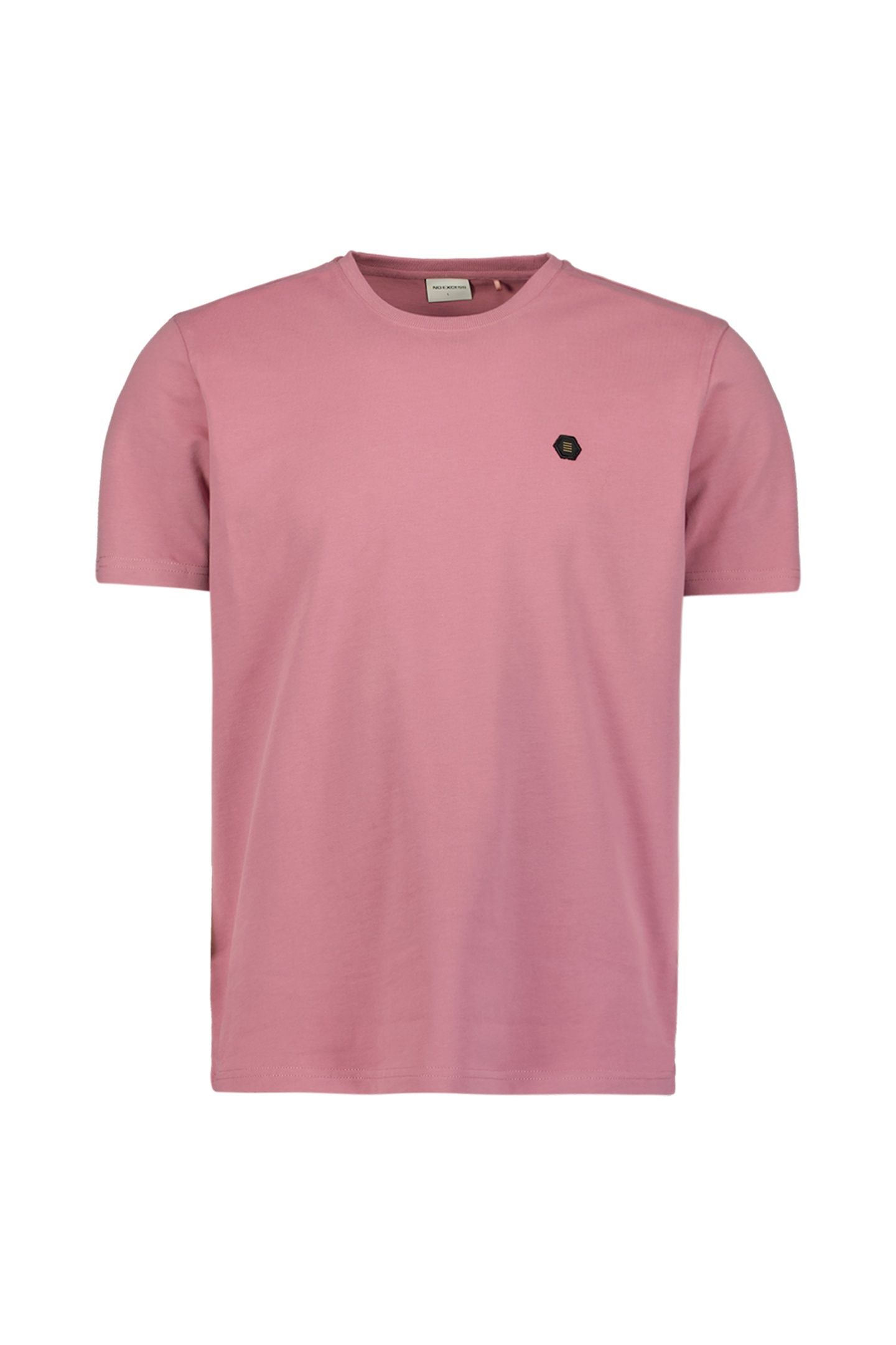 T-SHIRT CREWNECK PEACHED OLD PINK 3
