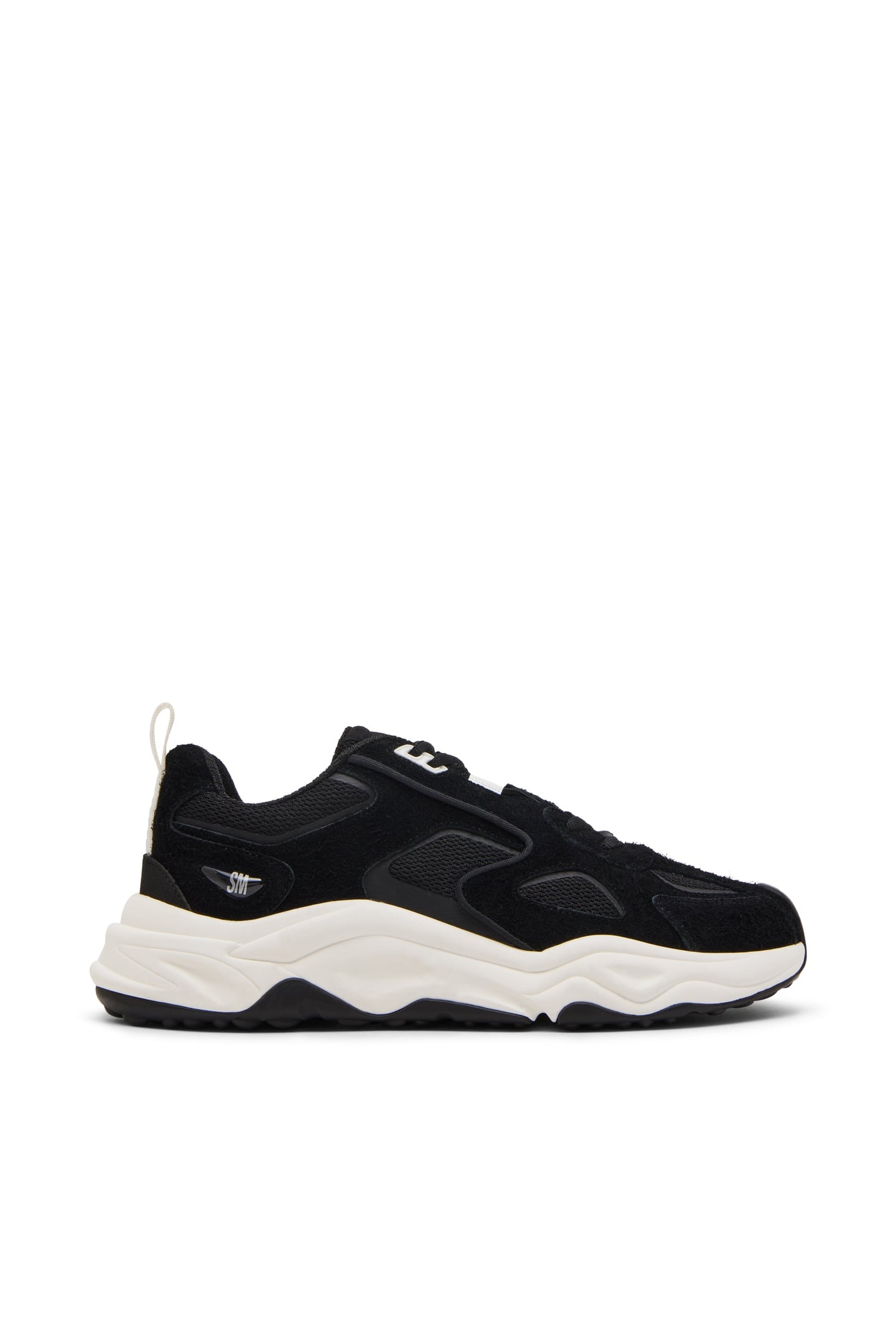 SERPENT-H SNEAKERS BLACK SUEDE 1