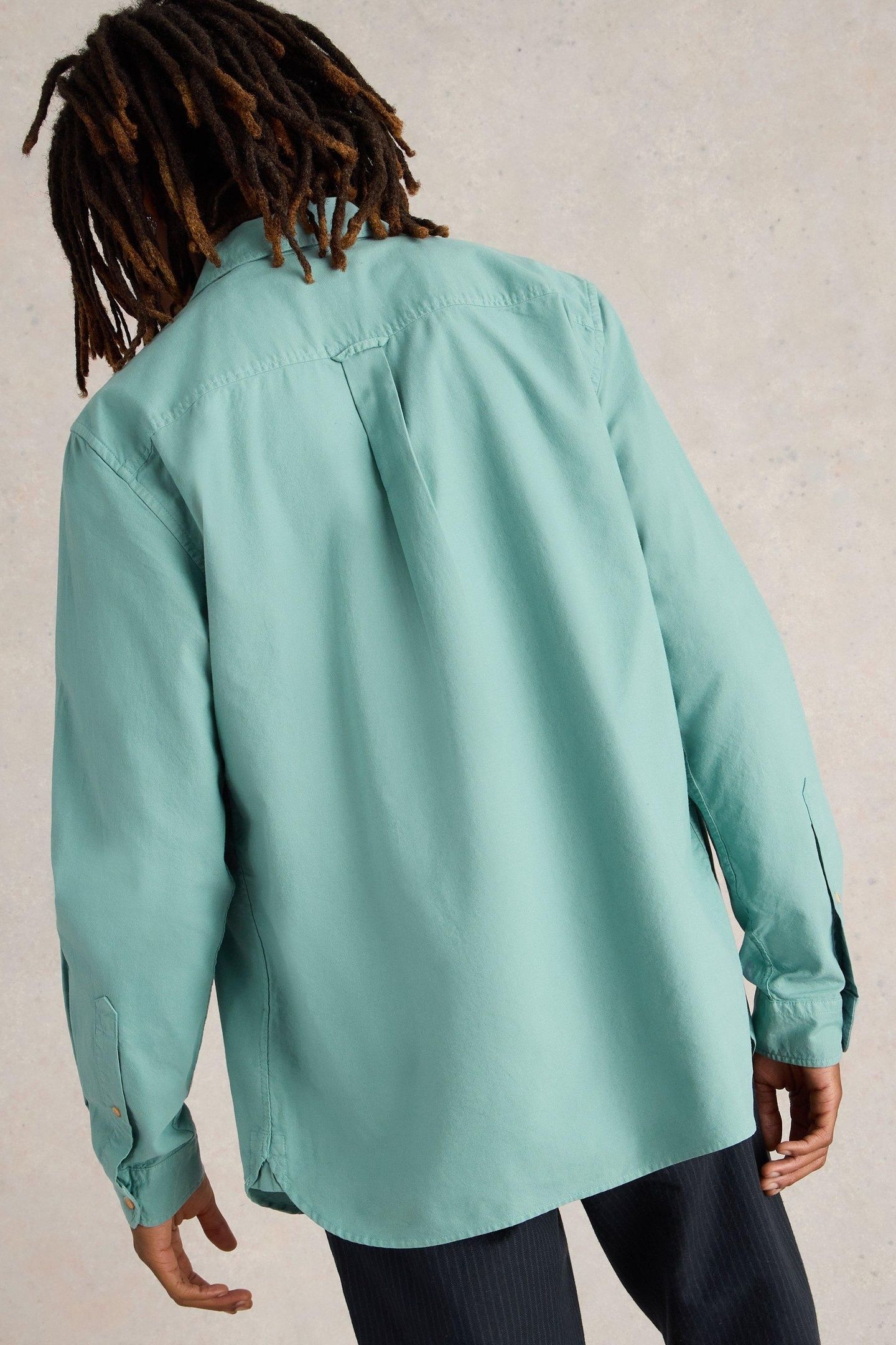 BRUTON OXFORD SHIRT LIGHT BLUE 2