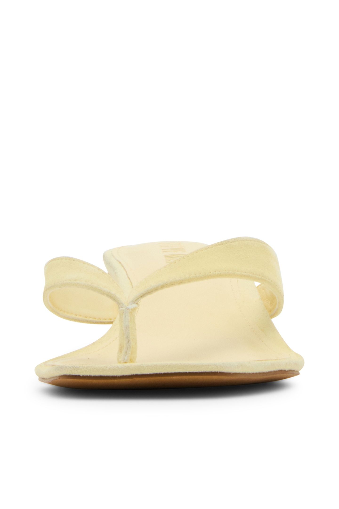 TRACIE SANDALS YELLOW SUEDE 2