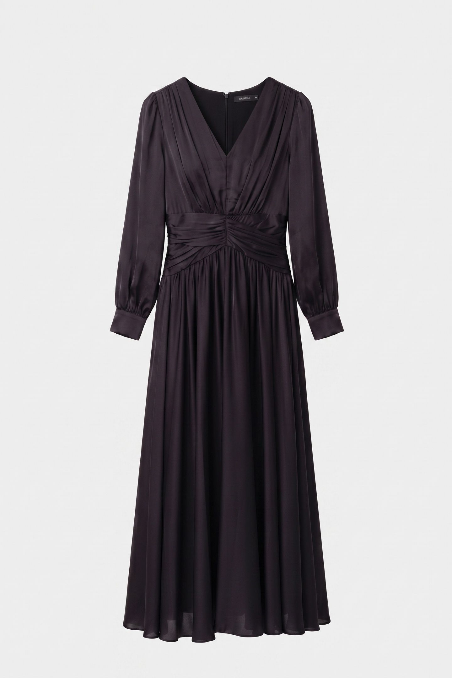 GUESS ECO HELENE MAXI DRESS JET BLACK A996 3