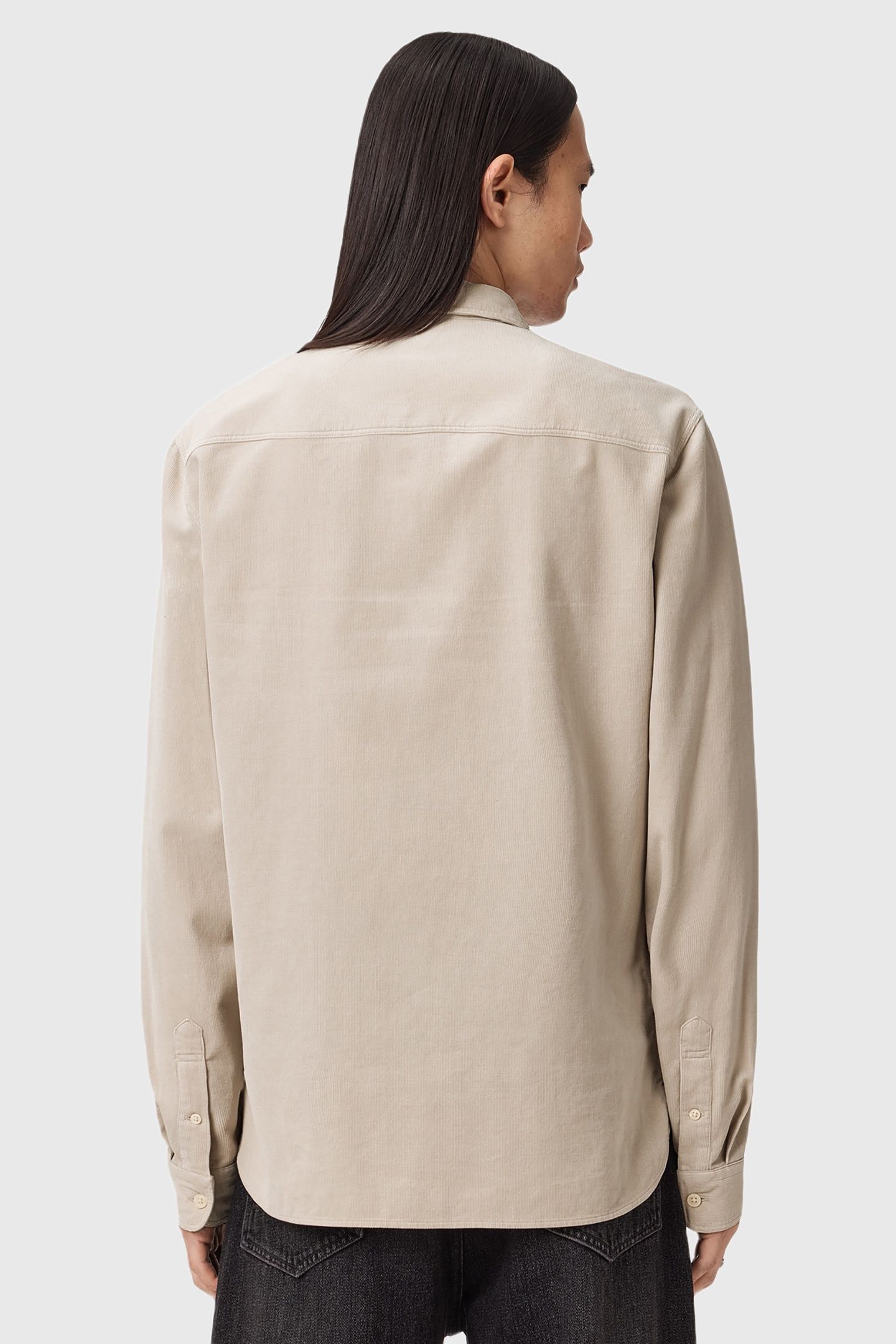 BIRCHWOOD LS SHIRT MOON GREY 5
