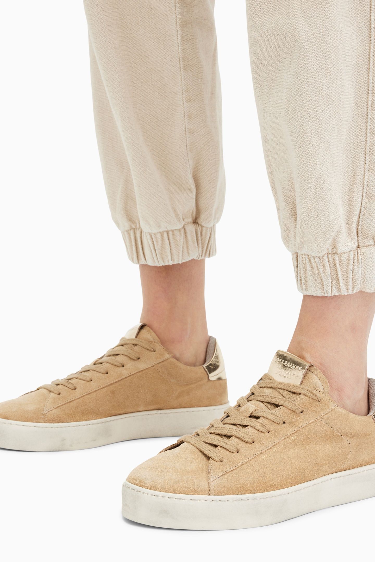 SHANA SUEDE SNEAKER OAK BEIGE 1
